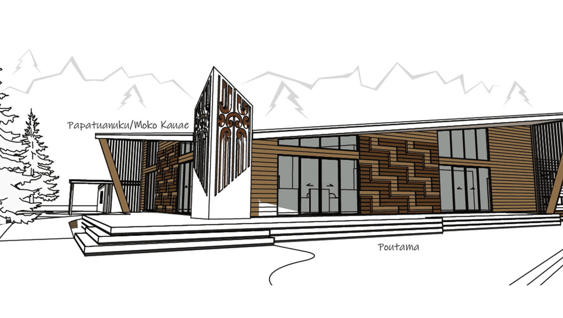 Long Mile Road Visitor Centre - Concept banner