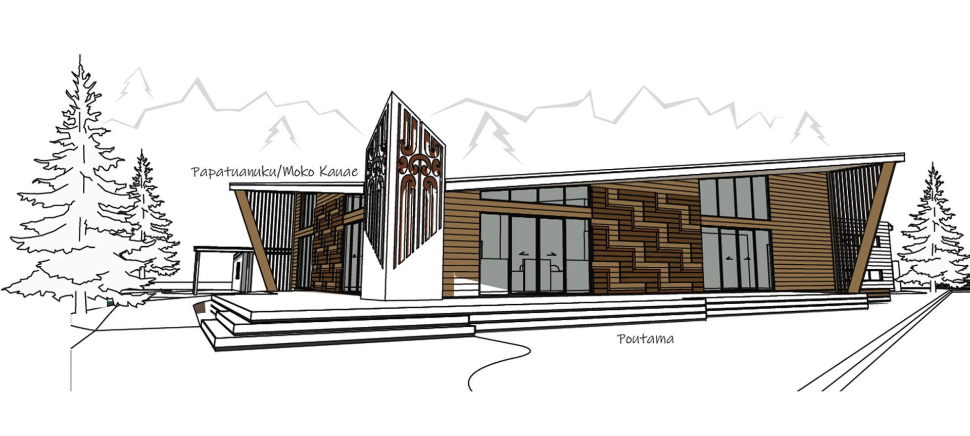 Long Mile Road Visitor Centre - Concept banner