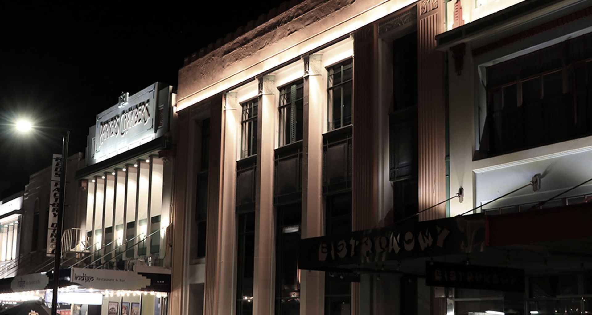 Tennyson Street banner