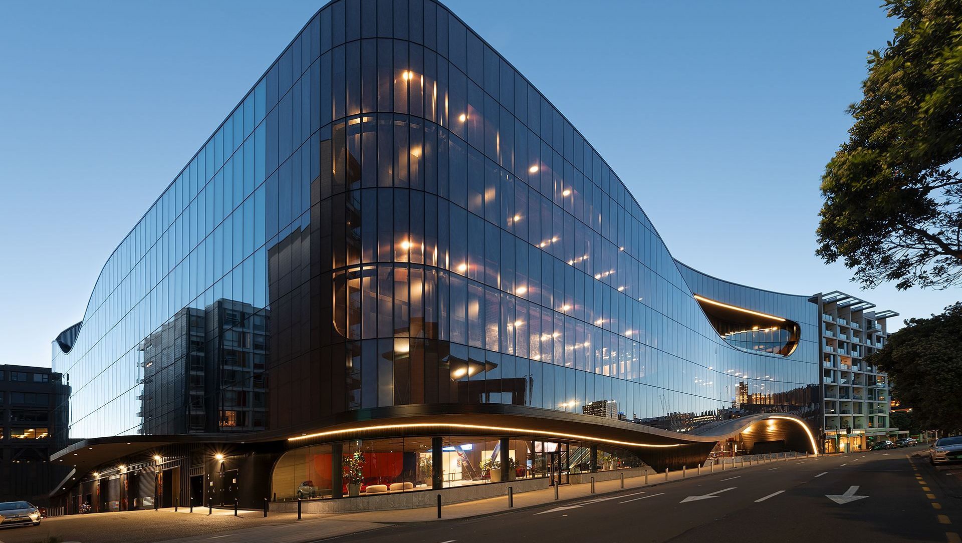 Tākina Wellington Convention and Exhibition Centre banner