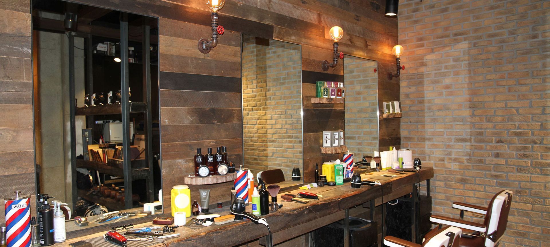 Man Cave Barber Shop banner