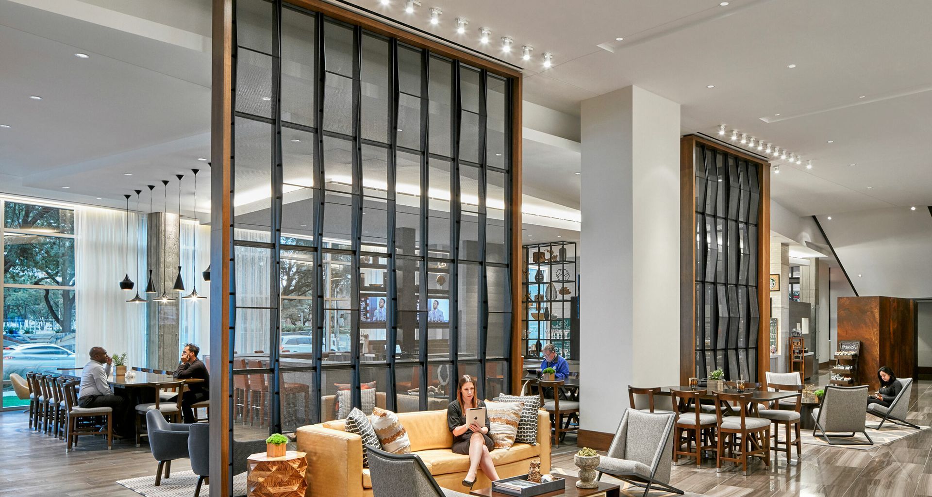 Space Dividers create Zones in Open Plan banner