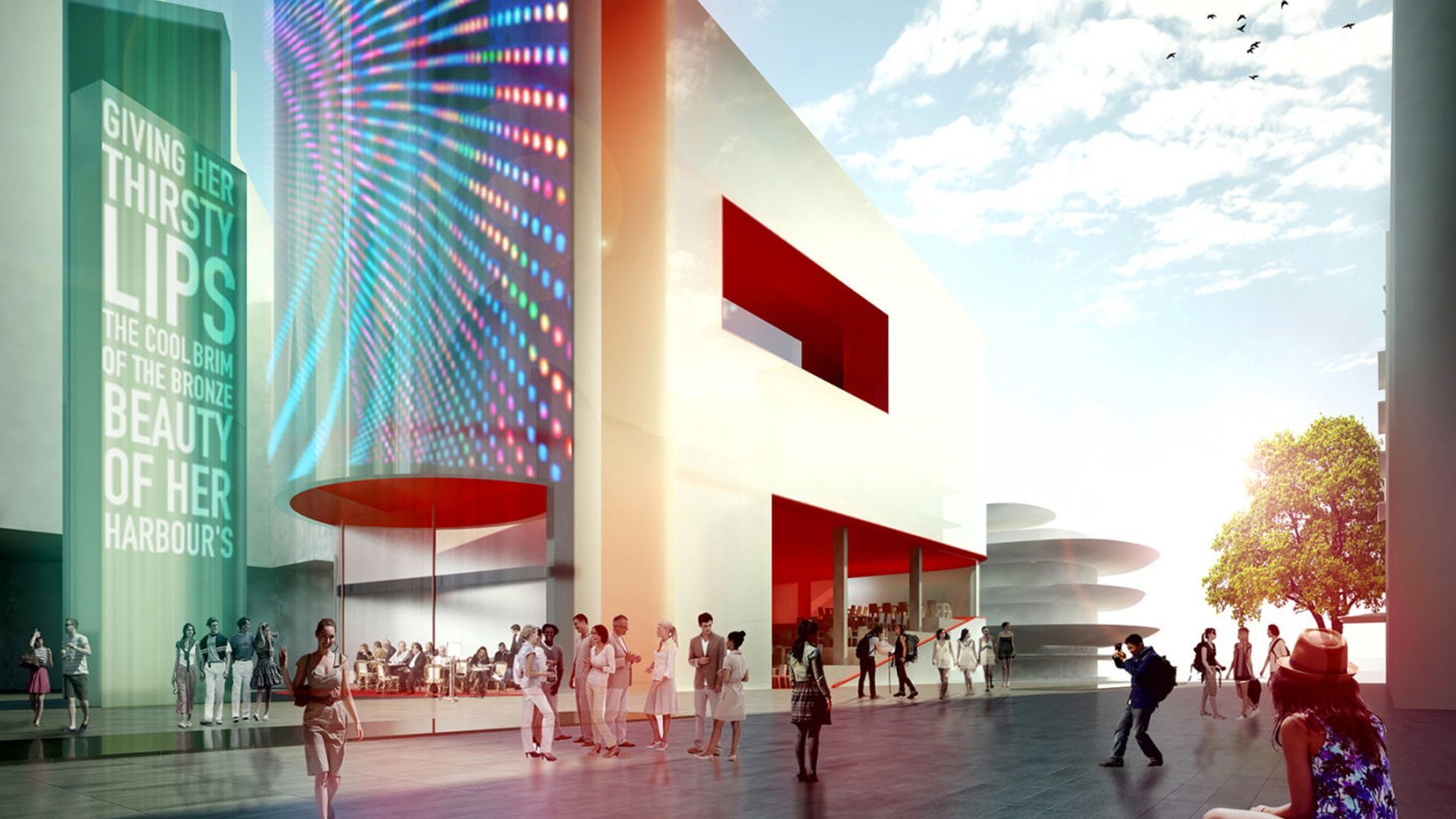 R7 Building Barangaroo banner