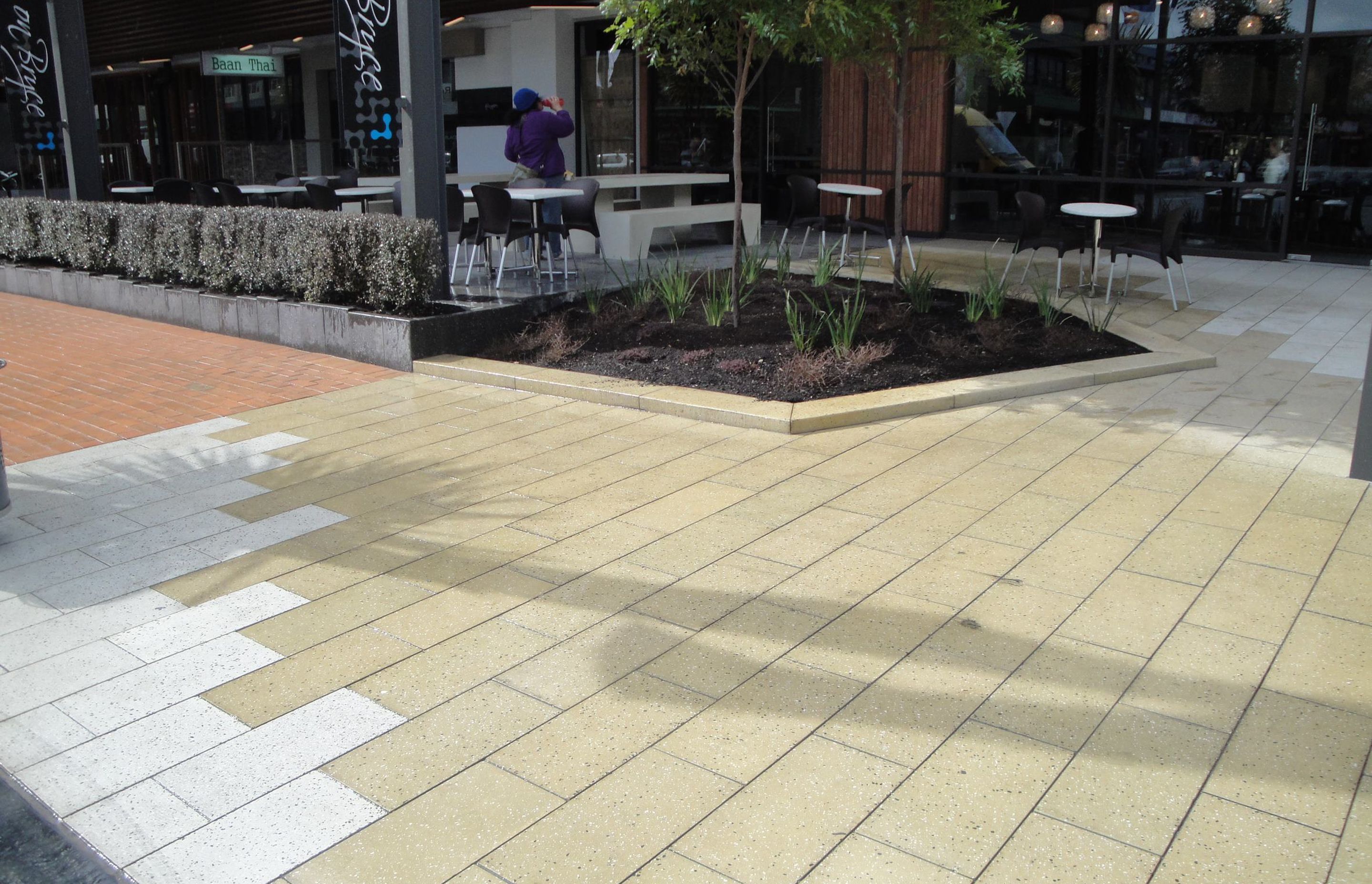 Bryce Street Commercial Veneto and Clay Paving