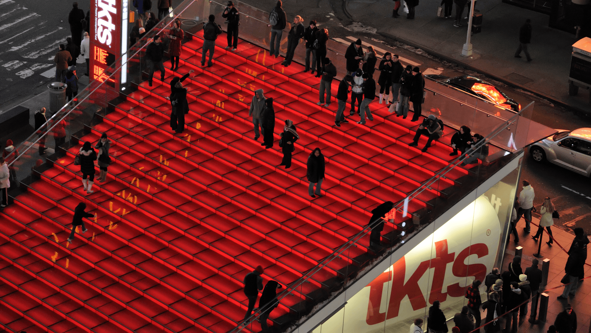 TKTS Times Square banner