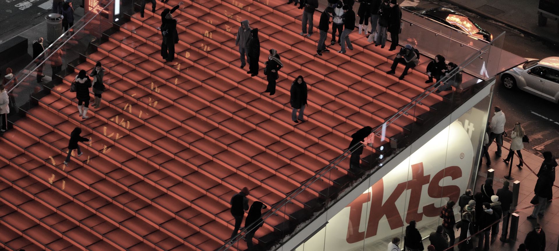 TKTS Times Square banner