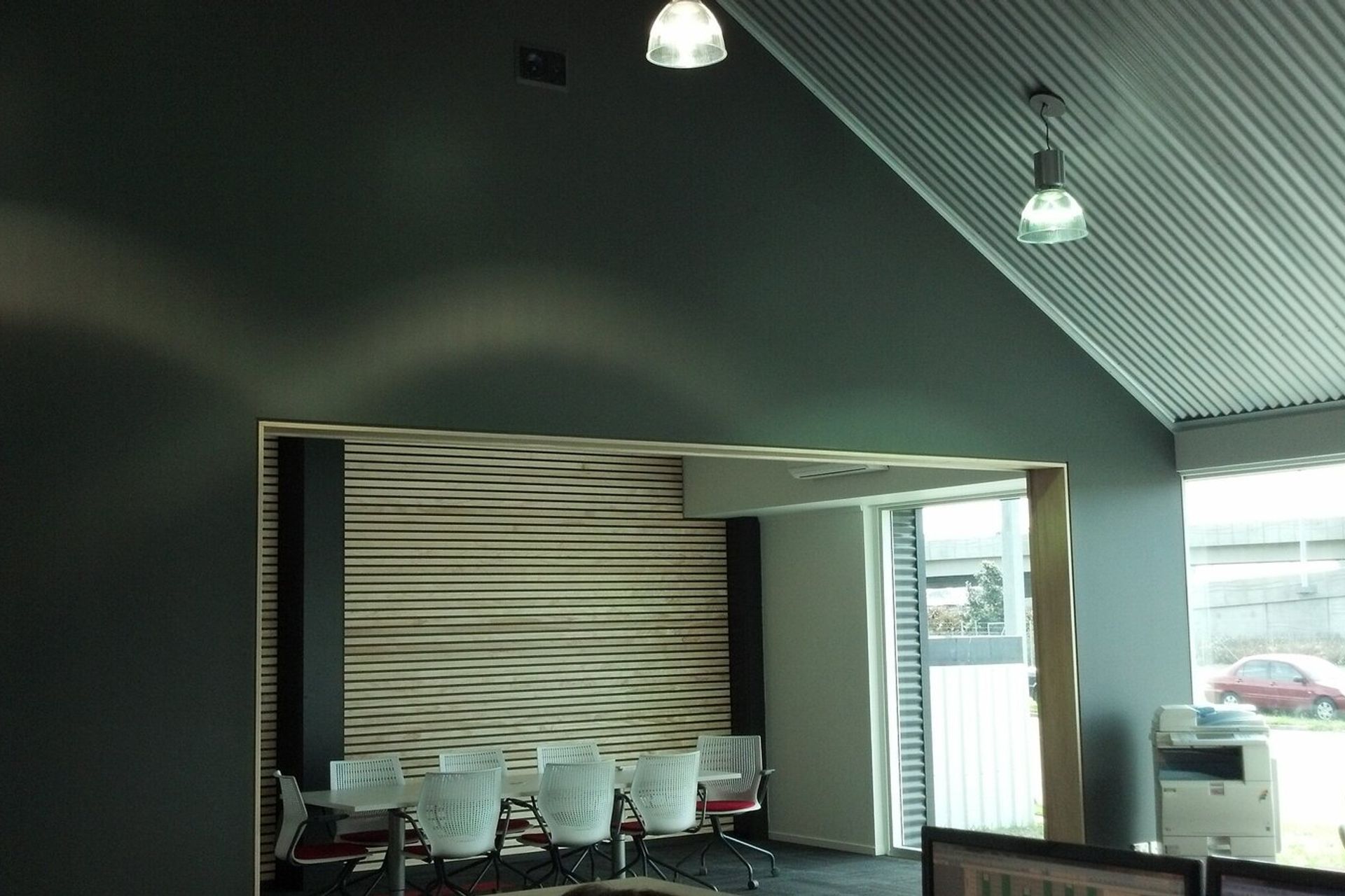 Opening to meeting room