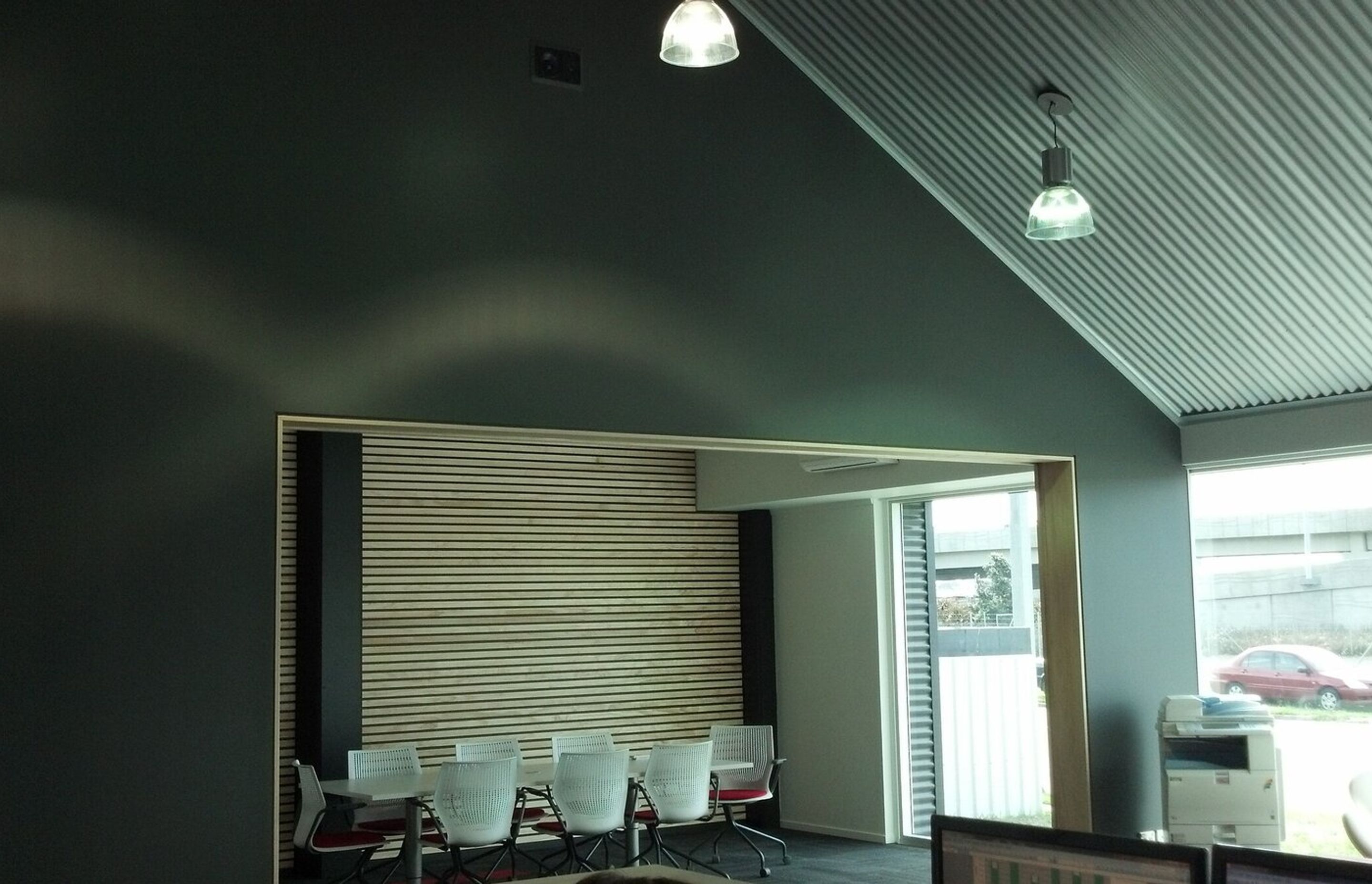 Opening to meeting room