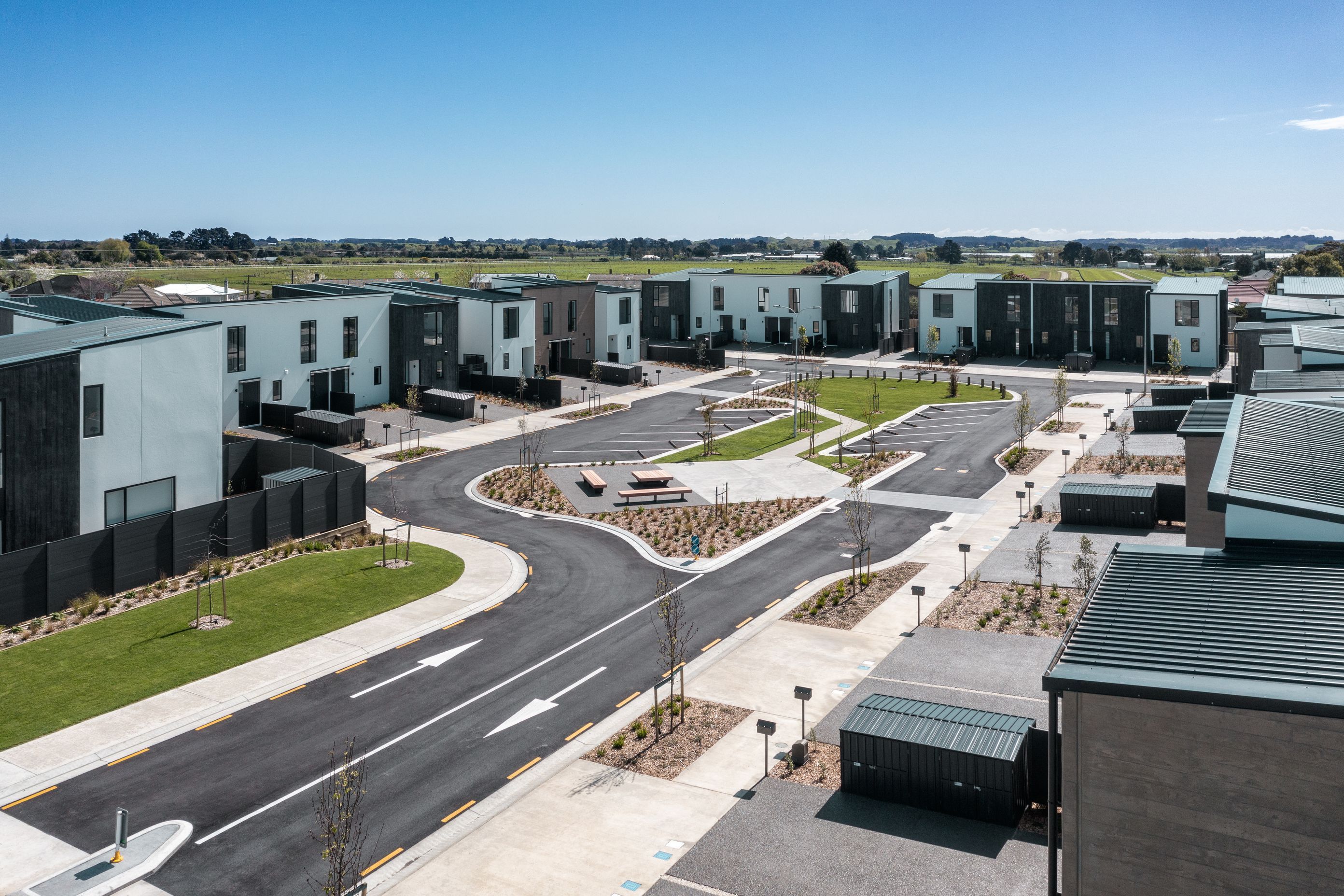 New housing development in Levin by Wright &amp; Gray Architects