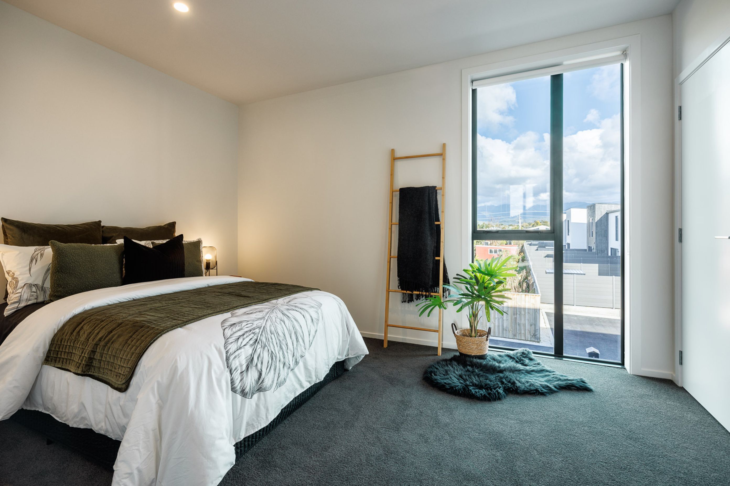 New bedroom with views