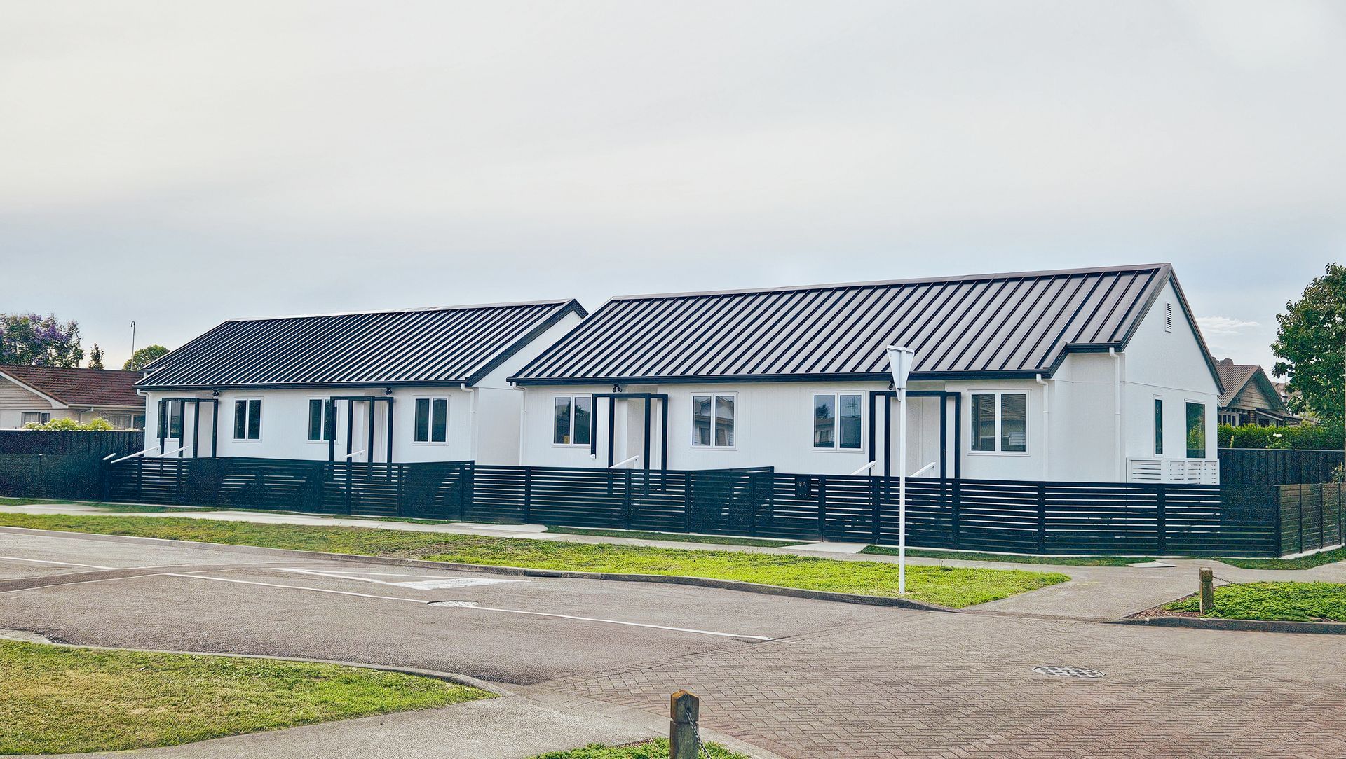 Multi unit development, Napier banner