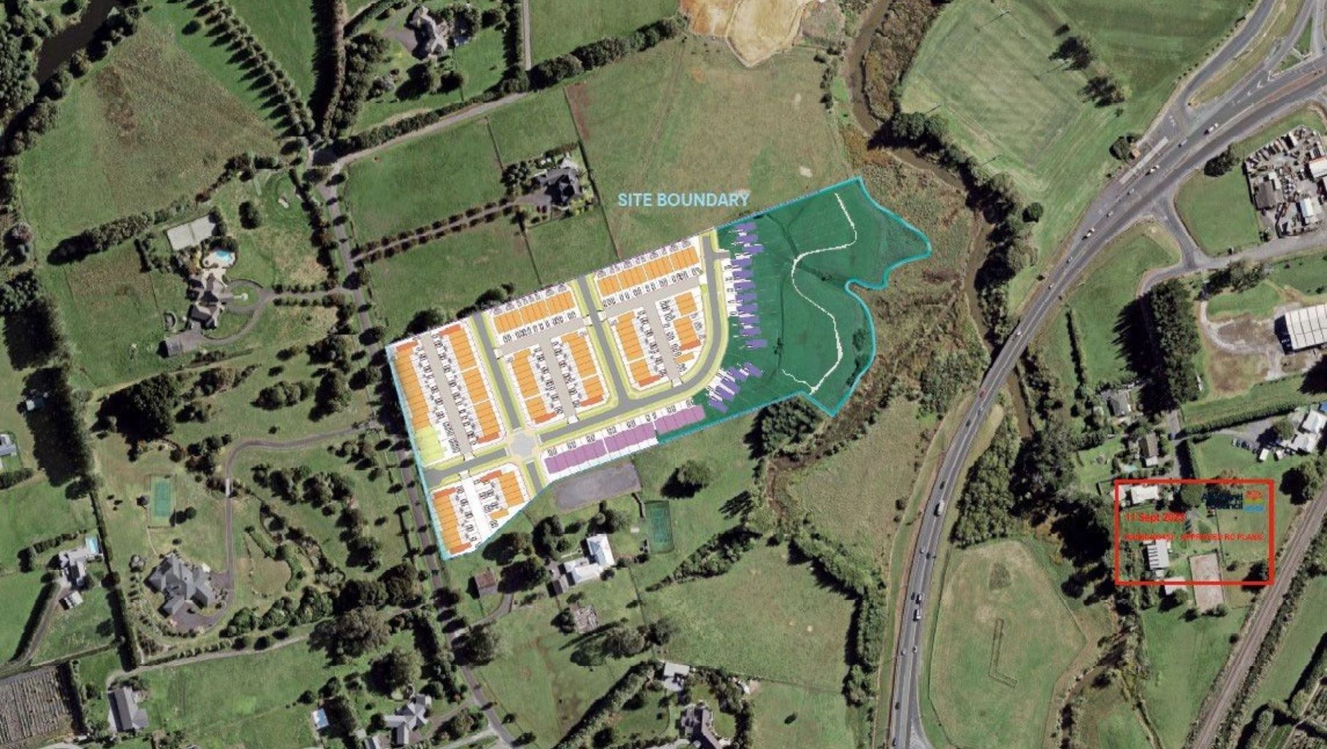 Burberry Road Land Subdivision Development banner