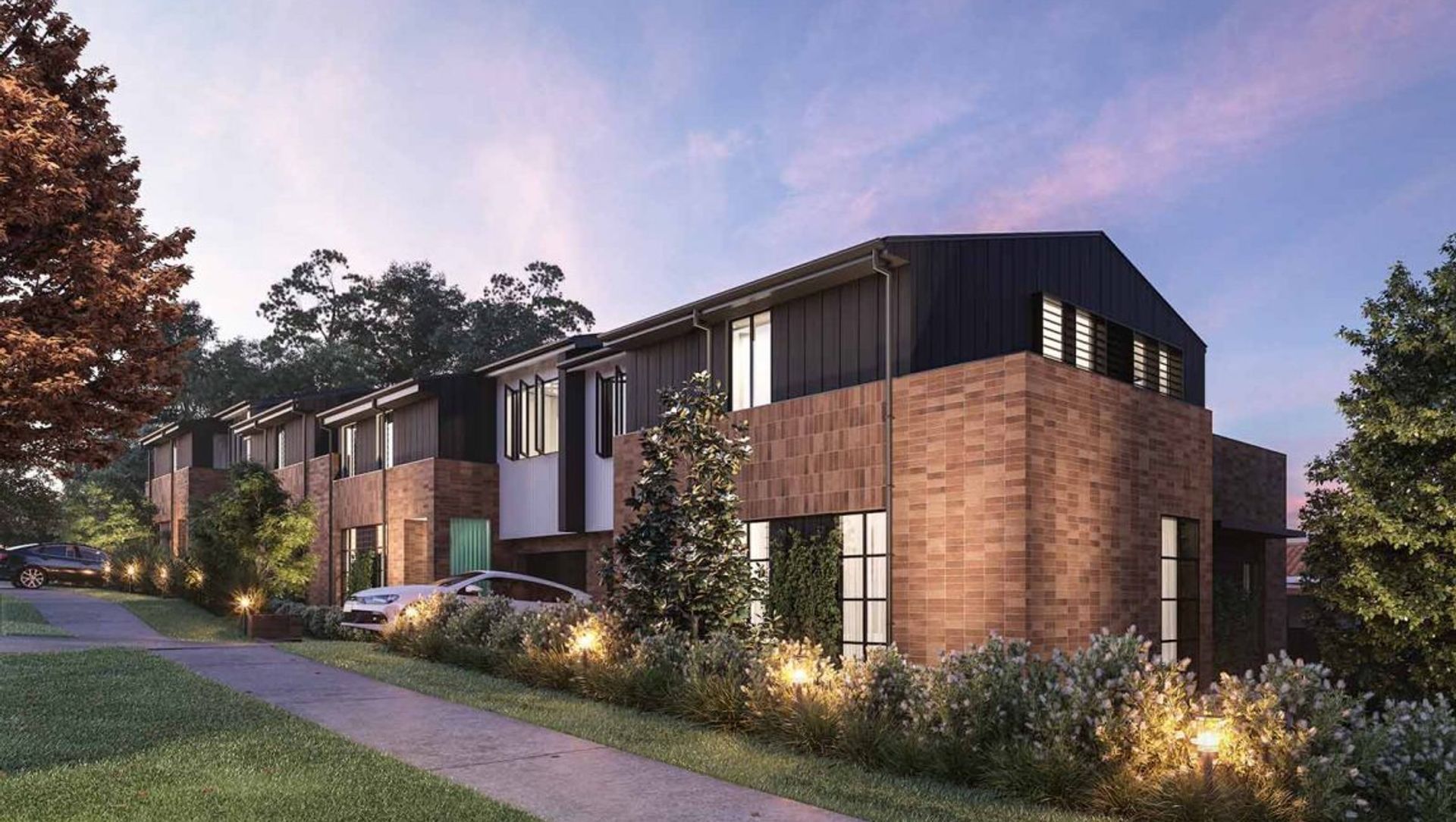 Serene Townhouses banner