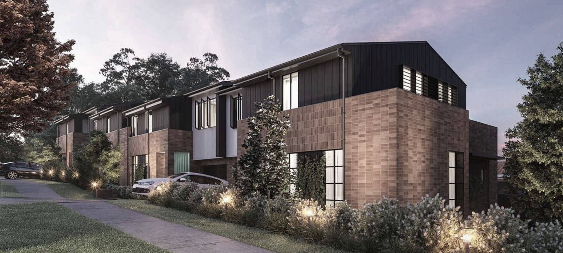 Serene Townhouses banner