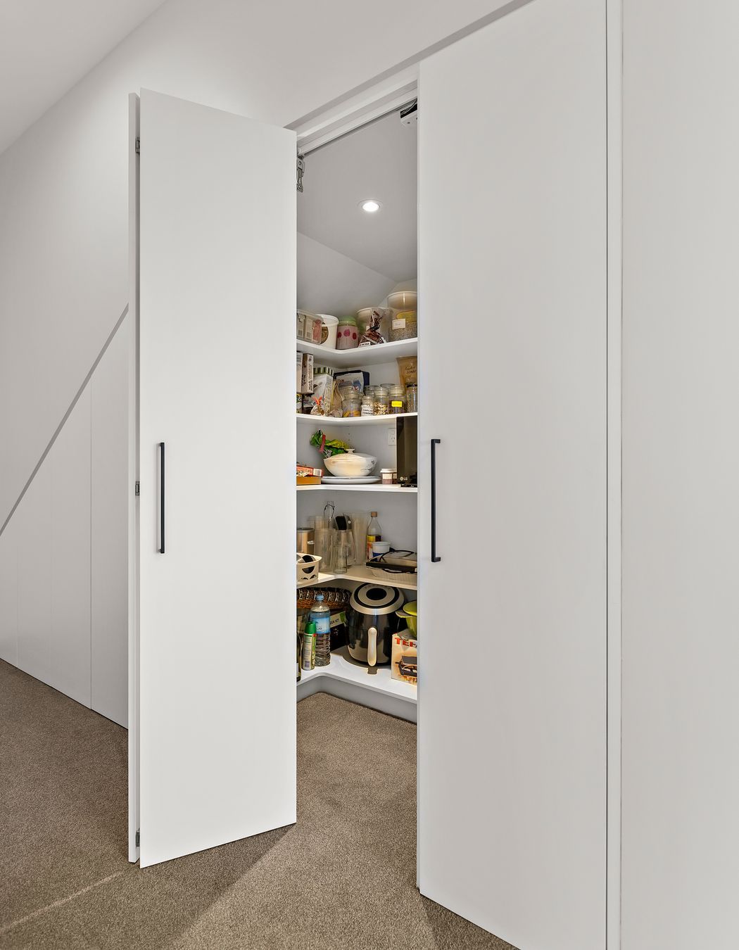 Black Negative Detail with Woodgrain, Auckland