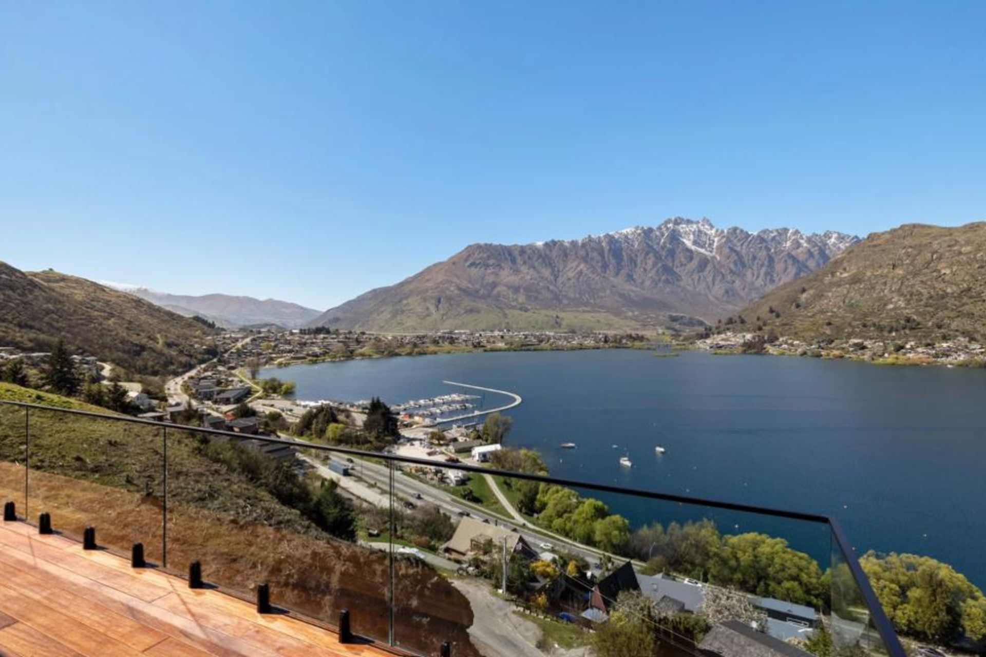 Amazing views from the living area cantilevered balcony.