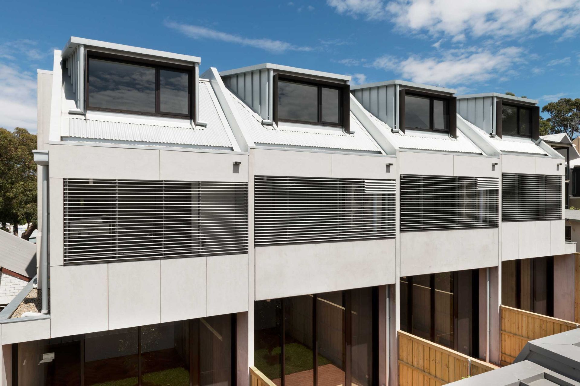 Portman St terraces, Green Square