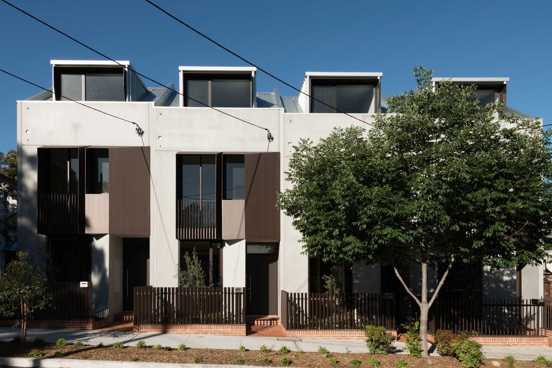 Portman St terraces, Green Square