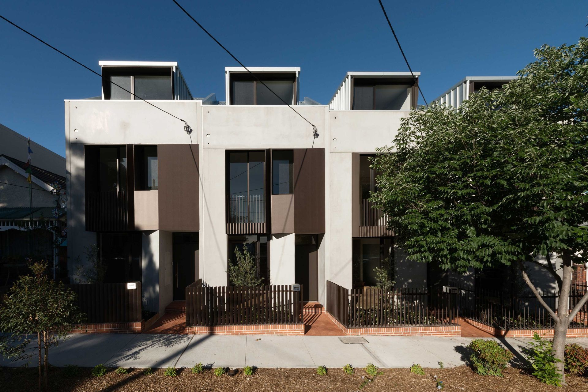 Portman St terraces, Green Square
