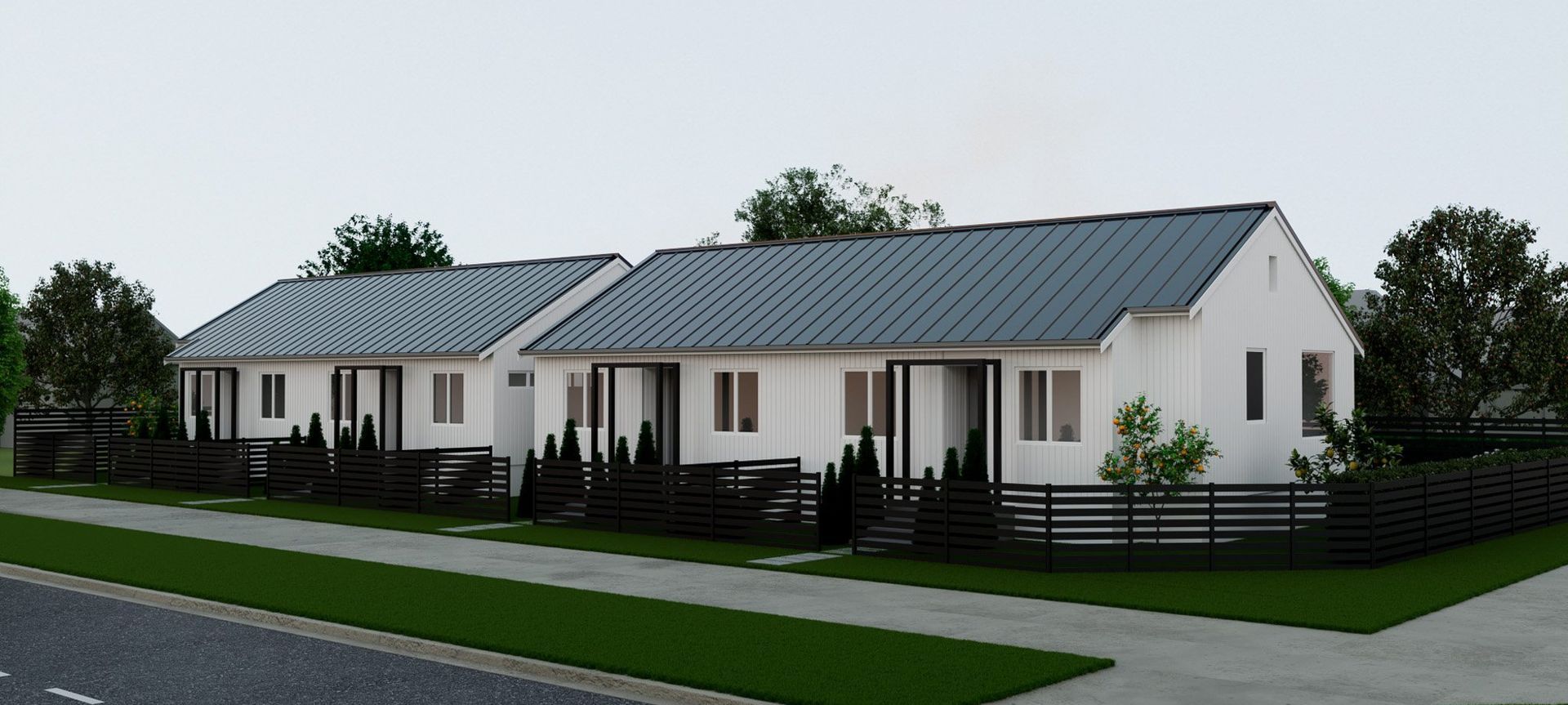 Multi unit development, Napier banner