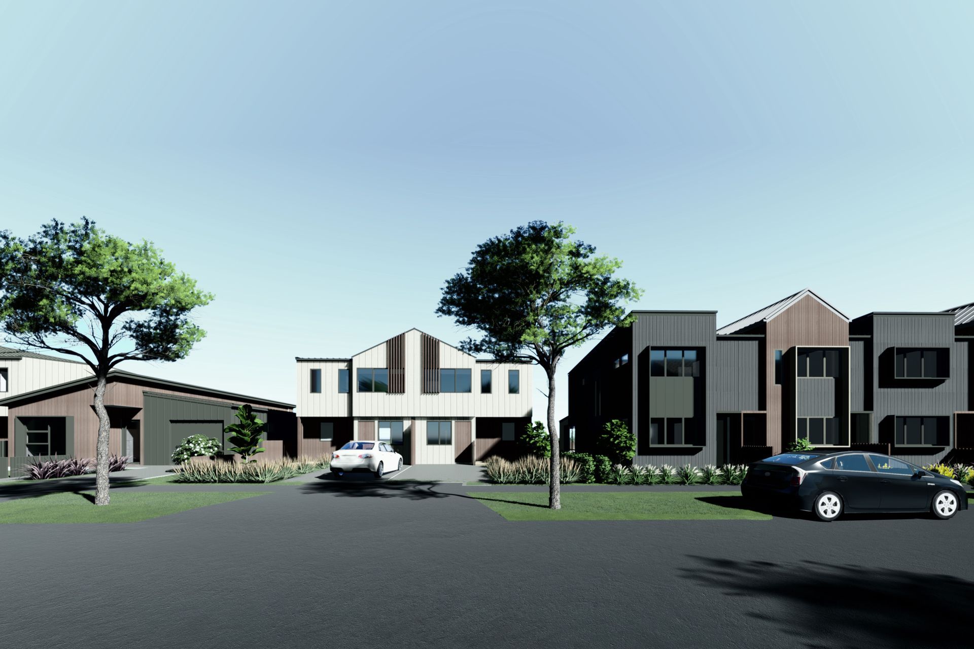 West Elevations Stage 1D