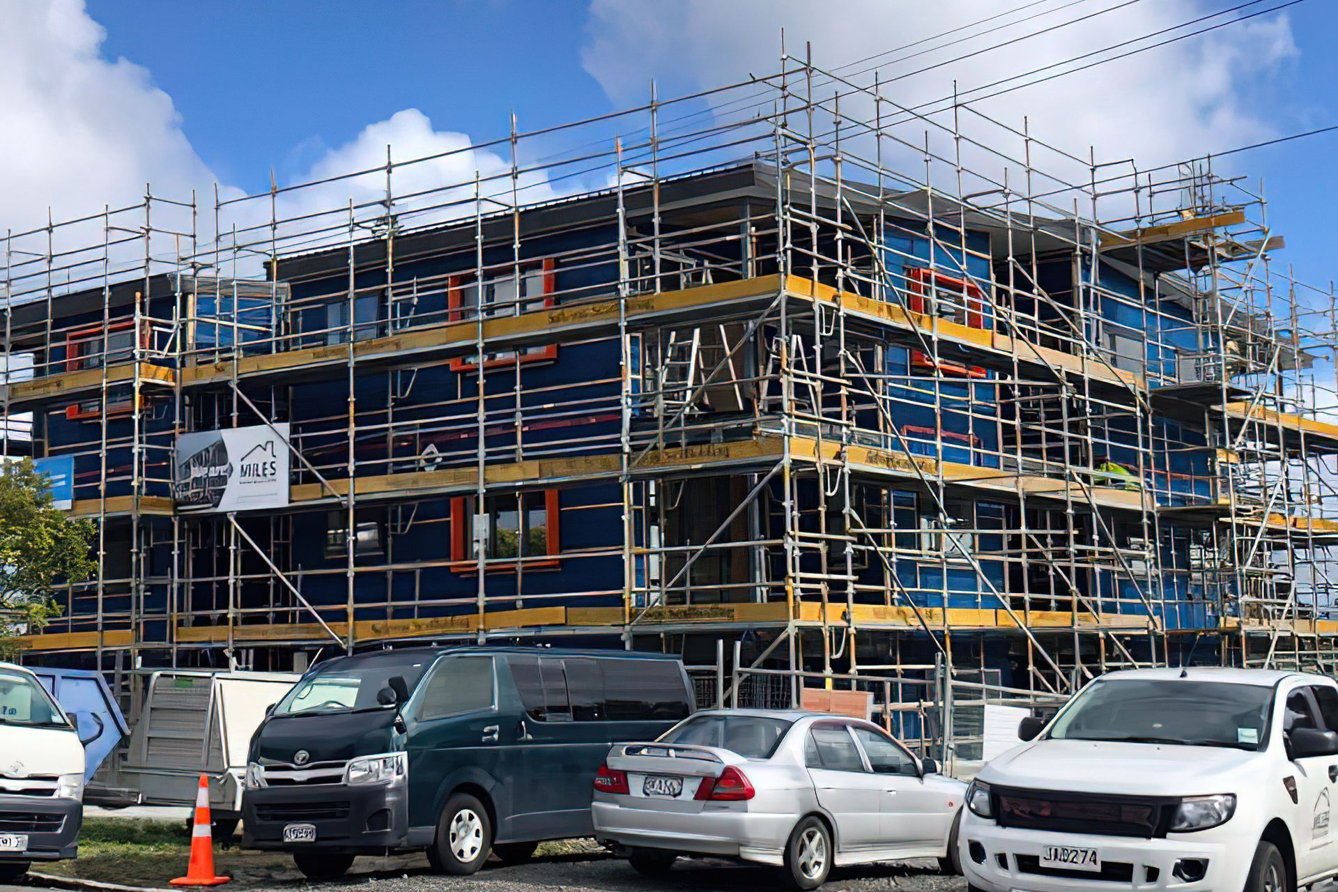 Pre-applied Building Underlay Protects CLT Panels from Moisture