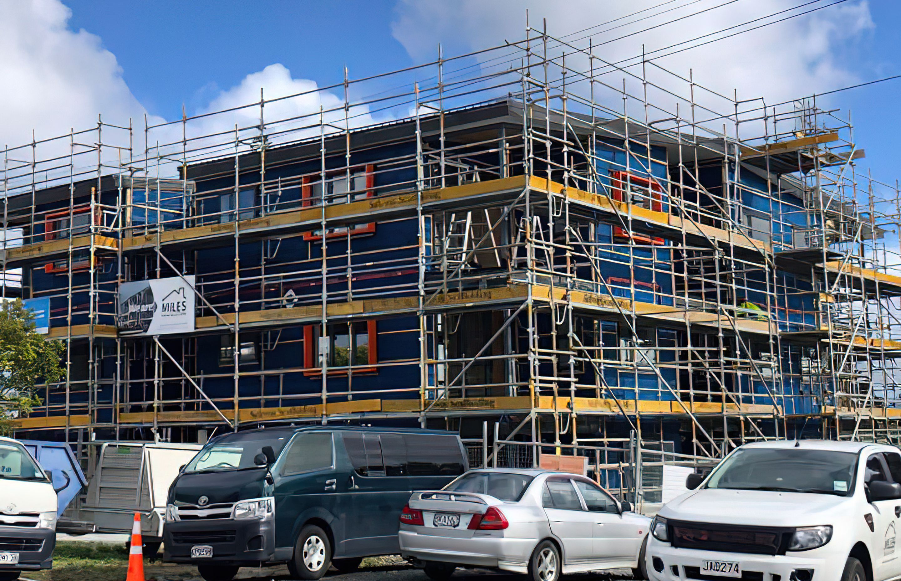 Pre-applied Building Underlay Protects CLT Panels from Moisture