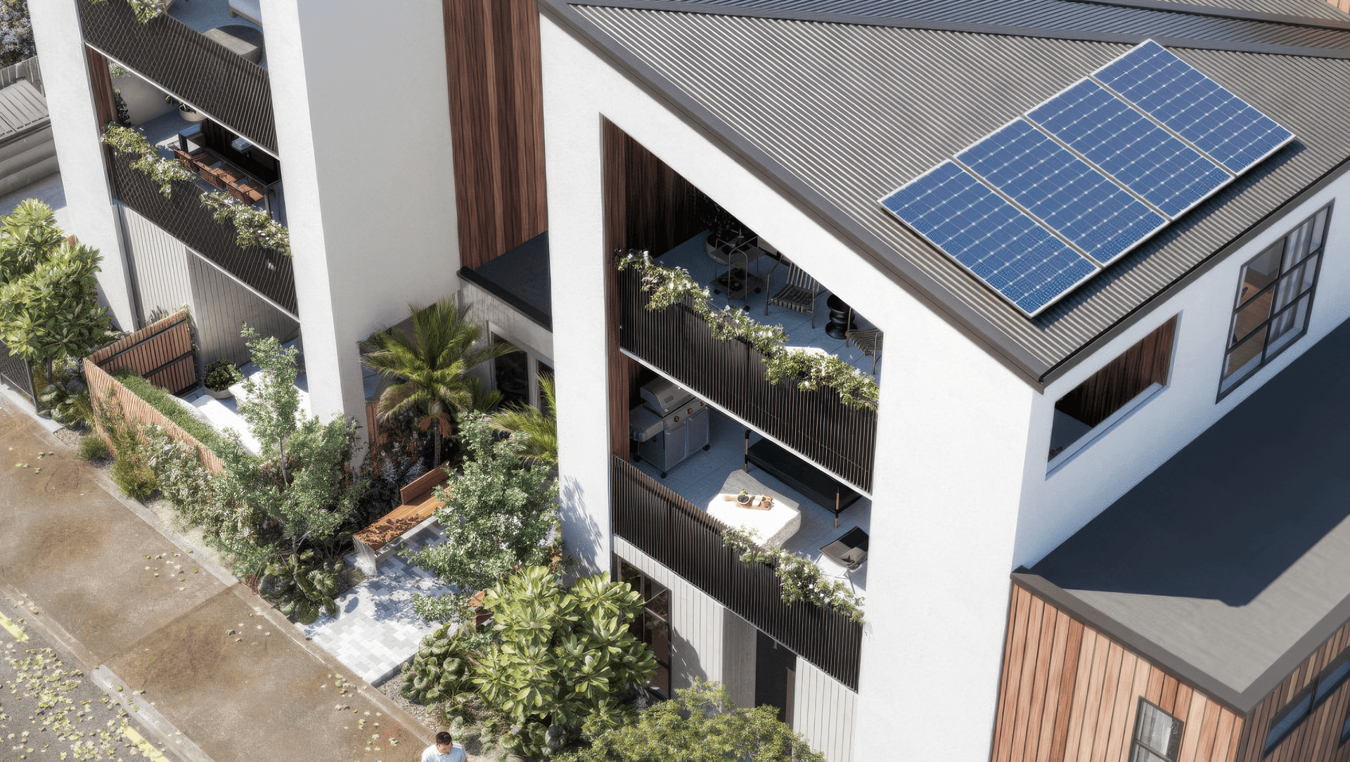 Provista Balustrade Systems Euro Fin and Frameless Glass Channel for Eco-Friendly Wellington Development banner