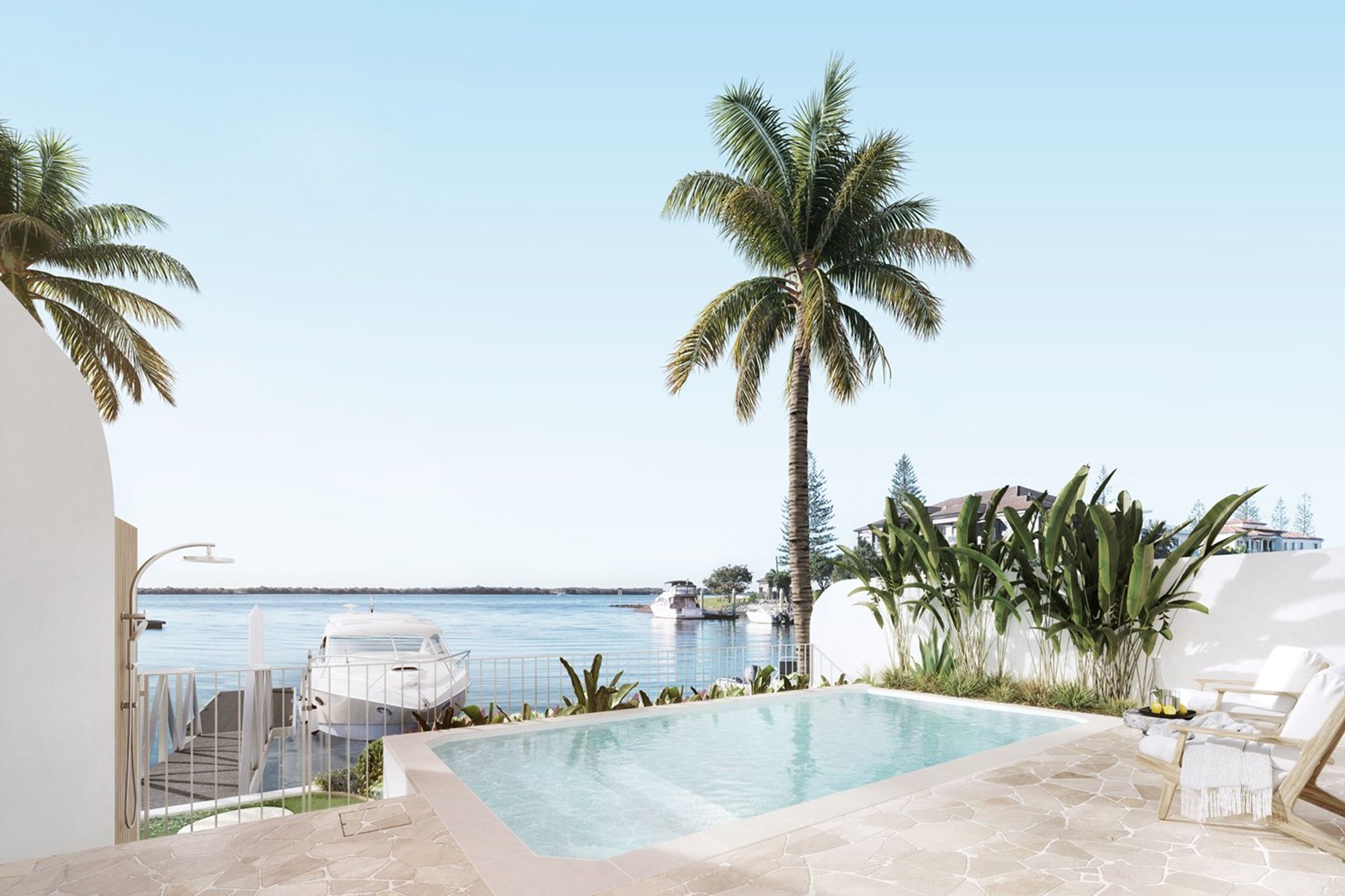 Marlowe Residences - 7 Pools installed before lunch!