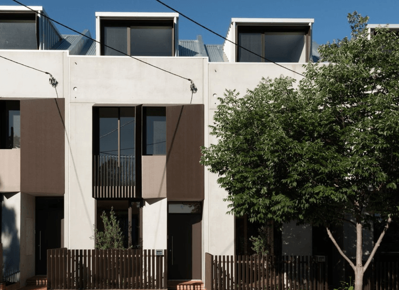 Portman St terraces, Green Square