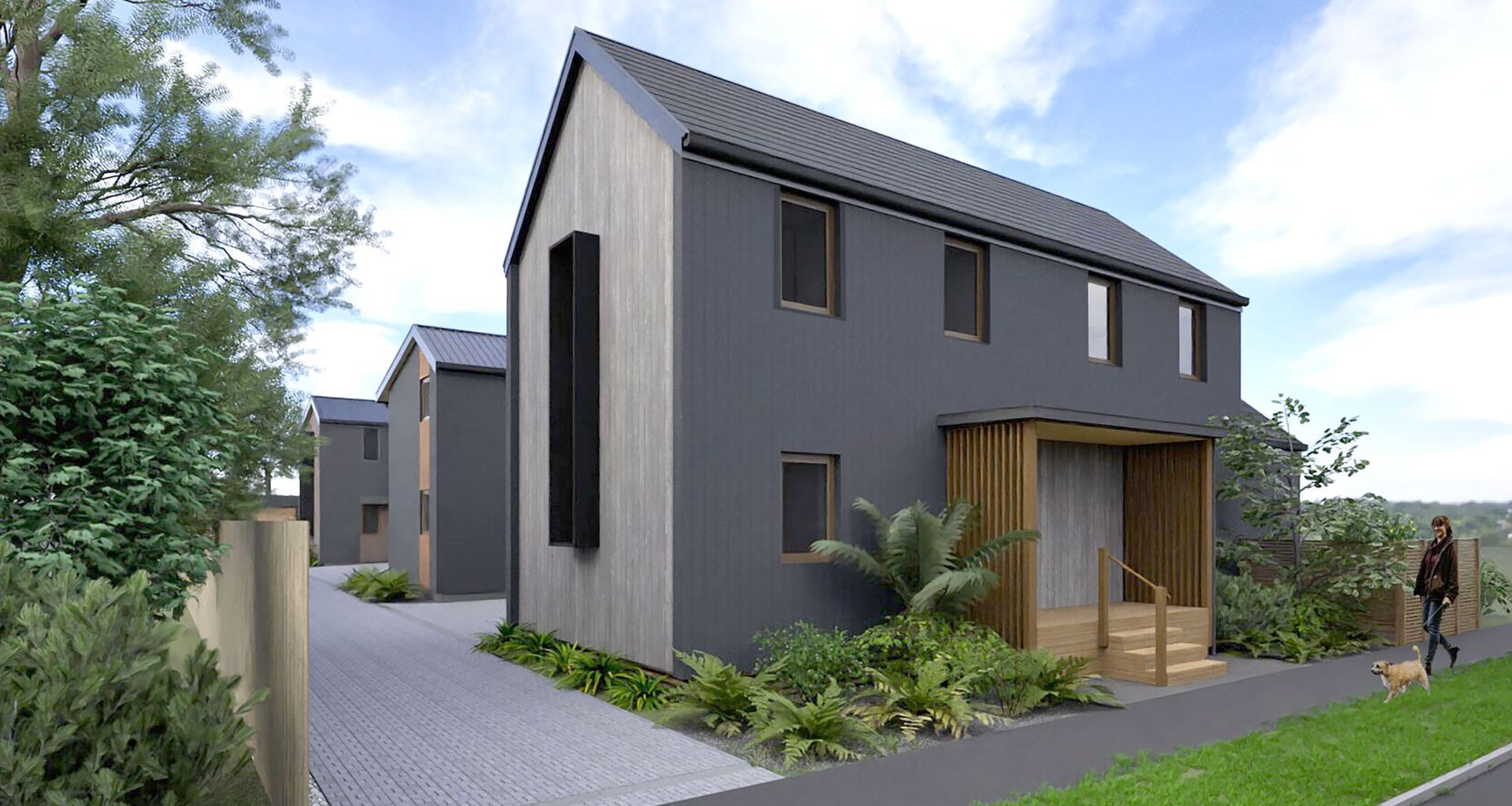 Ngā Whare Pārara Superhome Complex banner