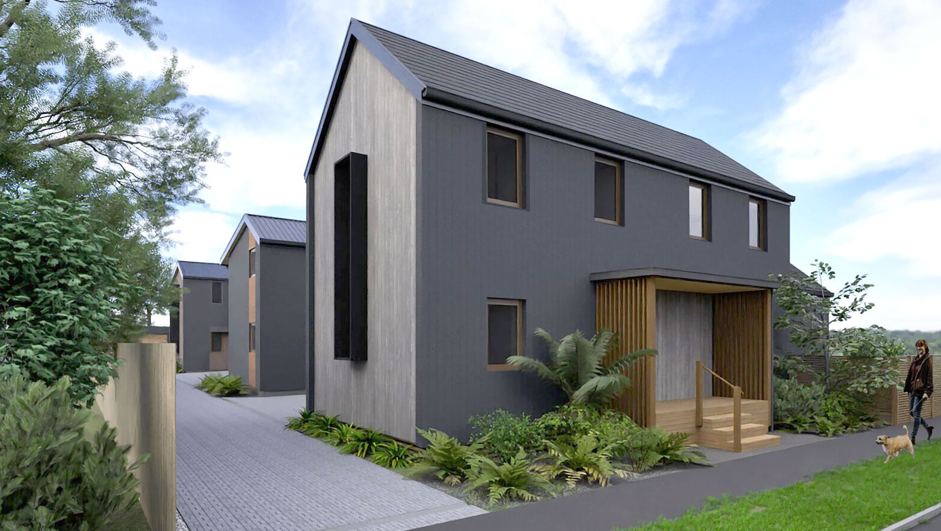 Ngā Whare Pārara Superhome Complex banner