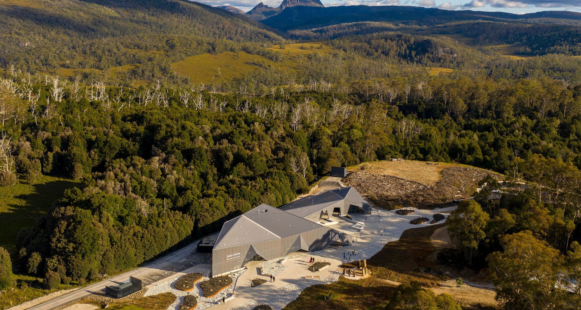 Cradle Mountain Visitor Centre banner