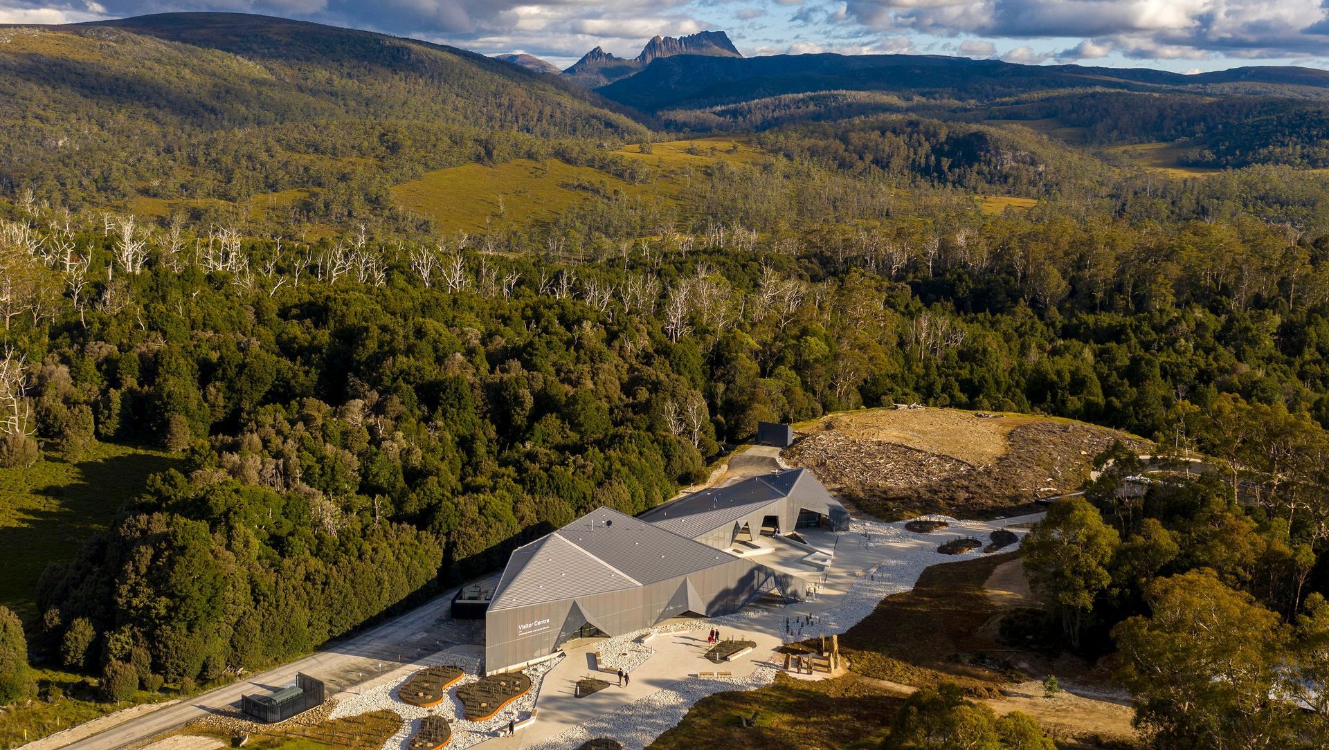Cradle Mountain Visitor Centre banner