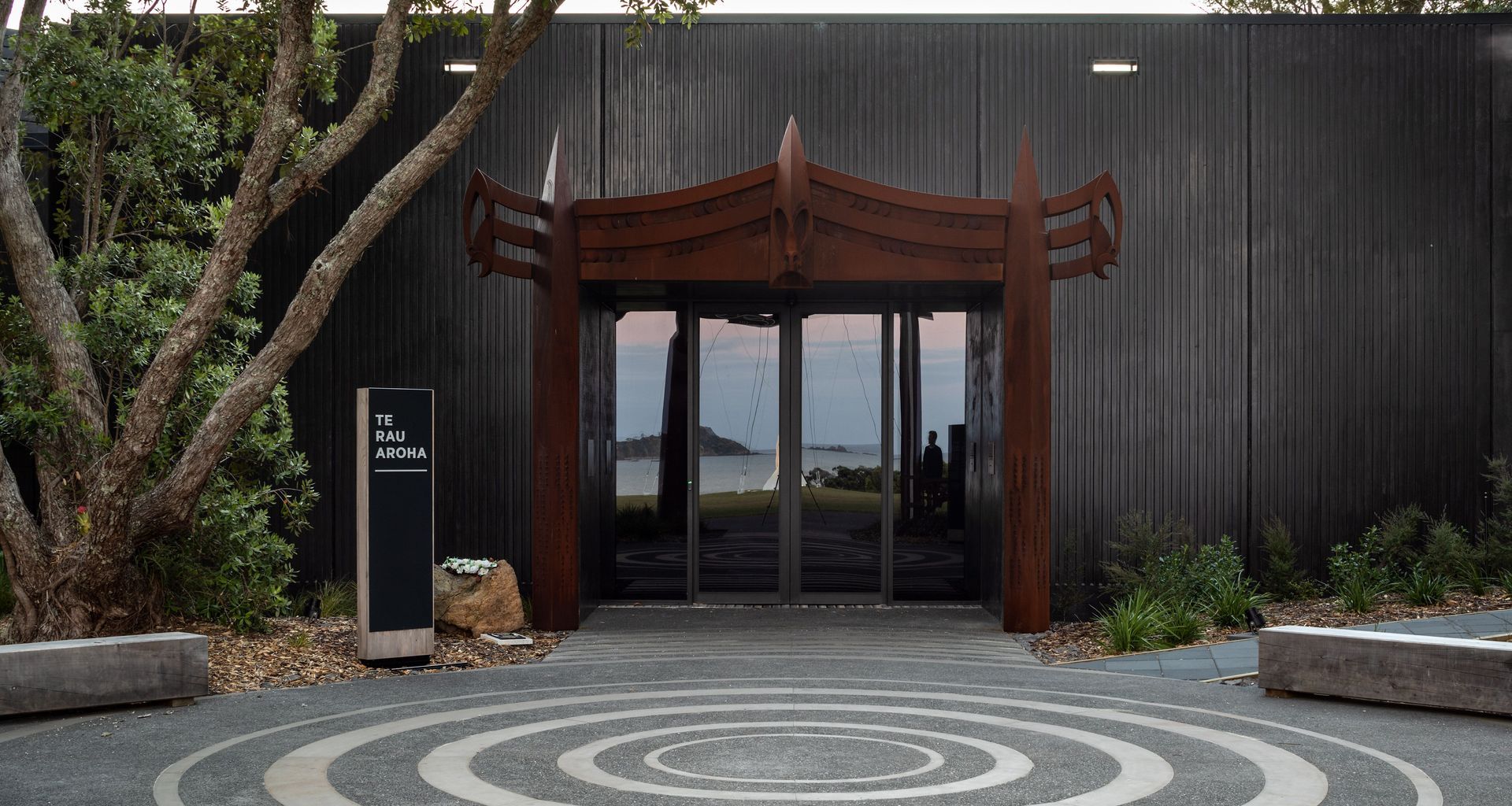 Te Rau Aroha - Waitangi banner