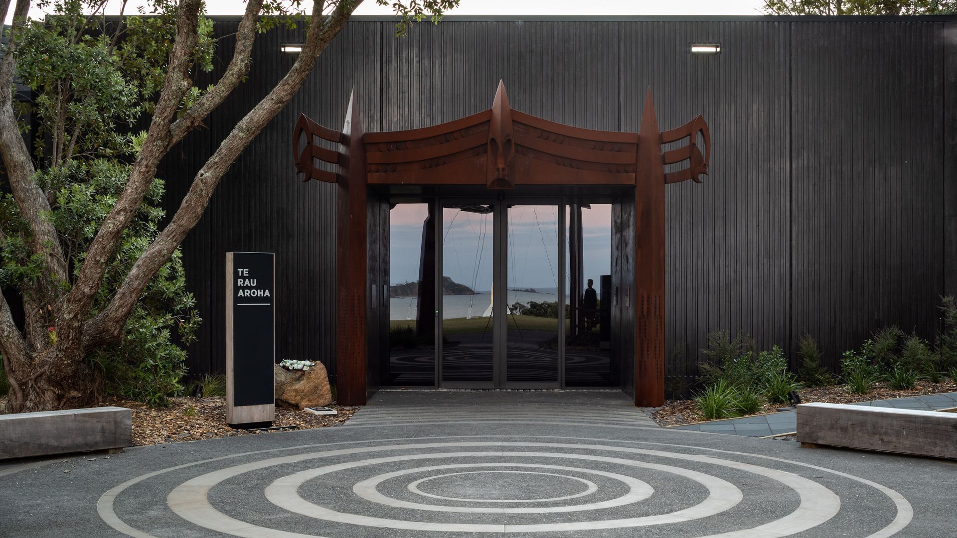Te Rau Aroha - Waitangi banner