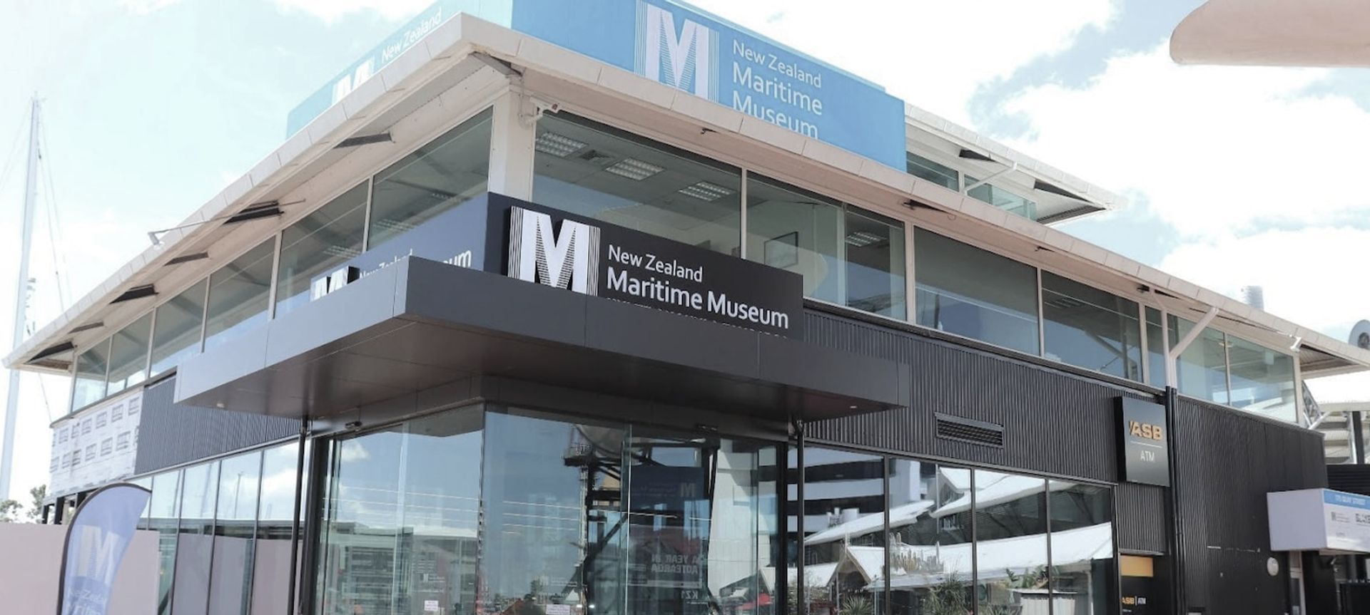 New Zealand Maritime Museum banner