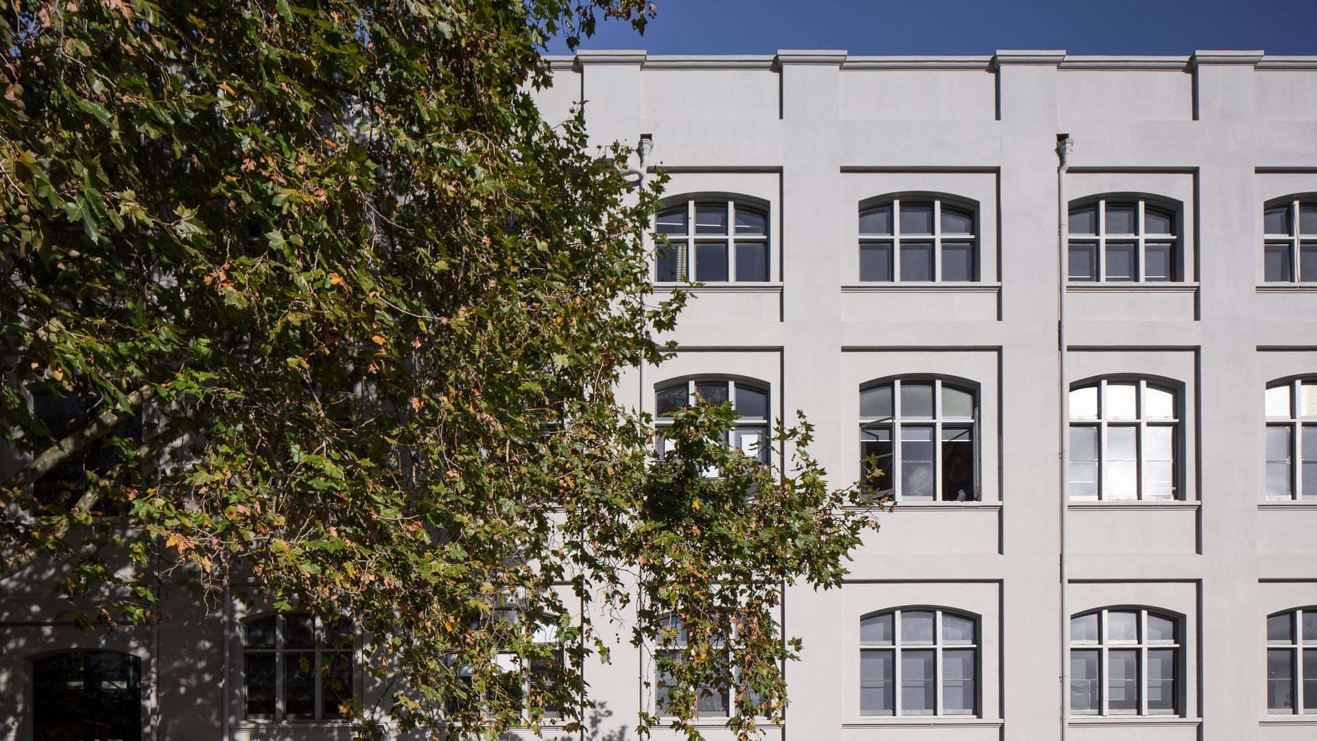 Textile Centre - Building upgrade banner
