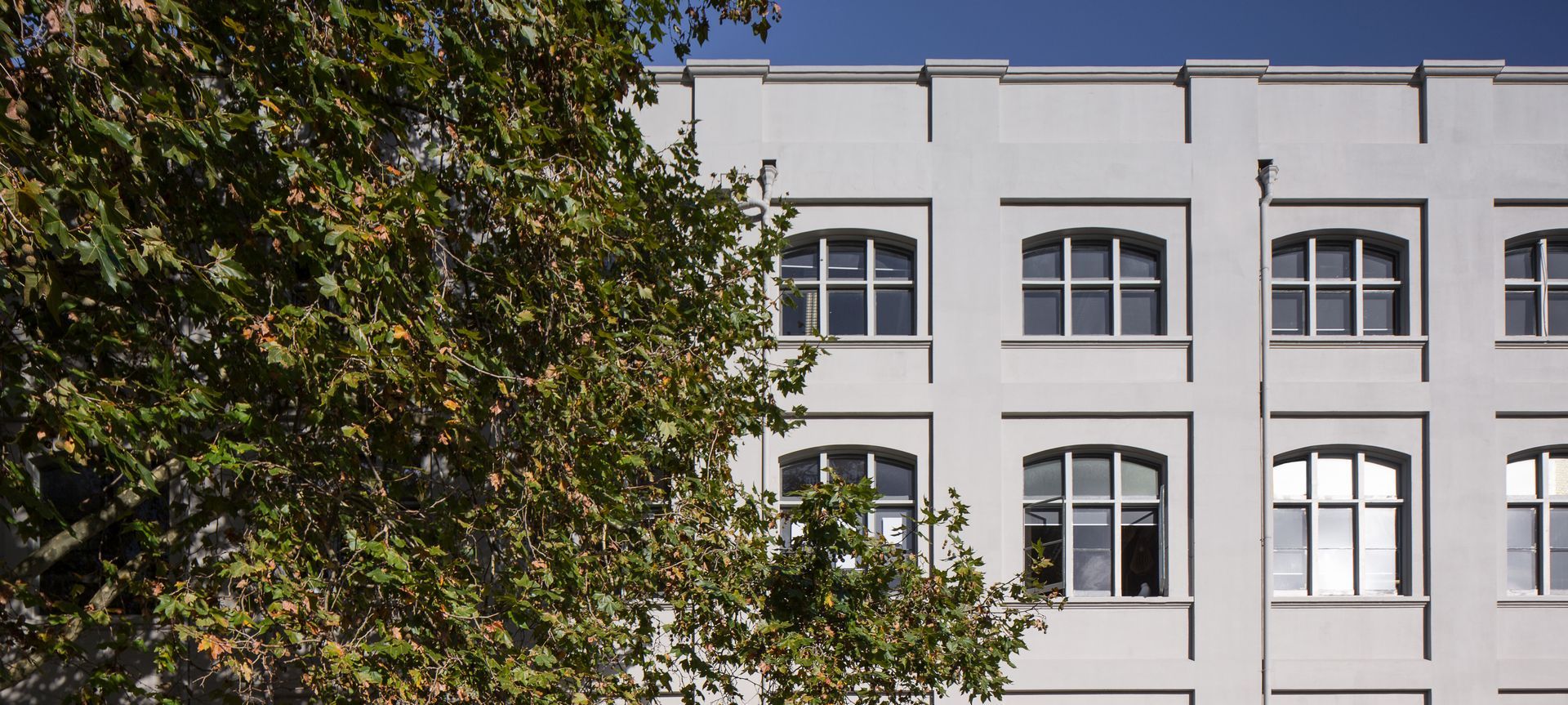 Textile Centre - Building upgrade banner