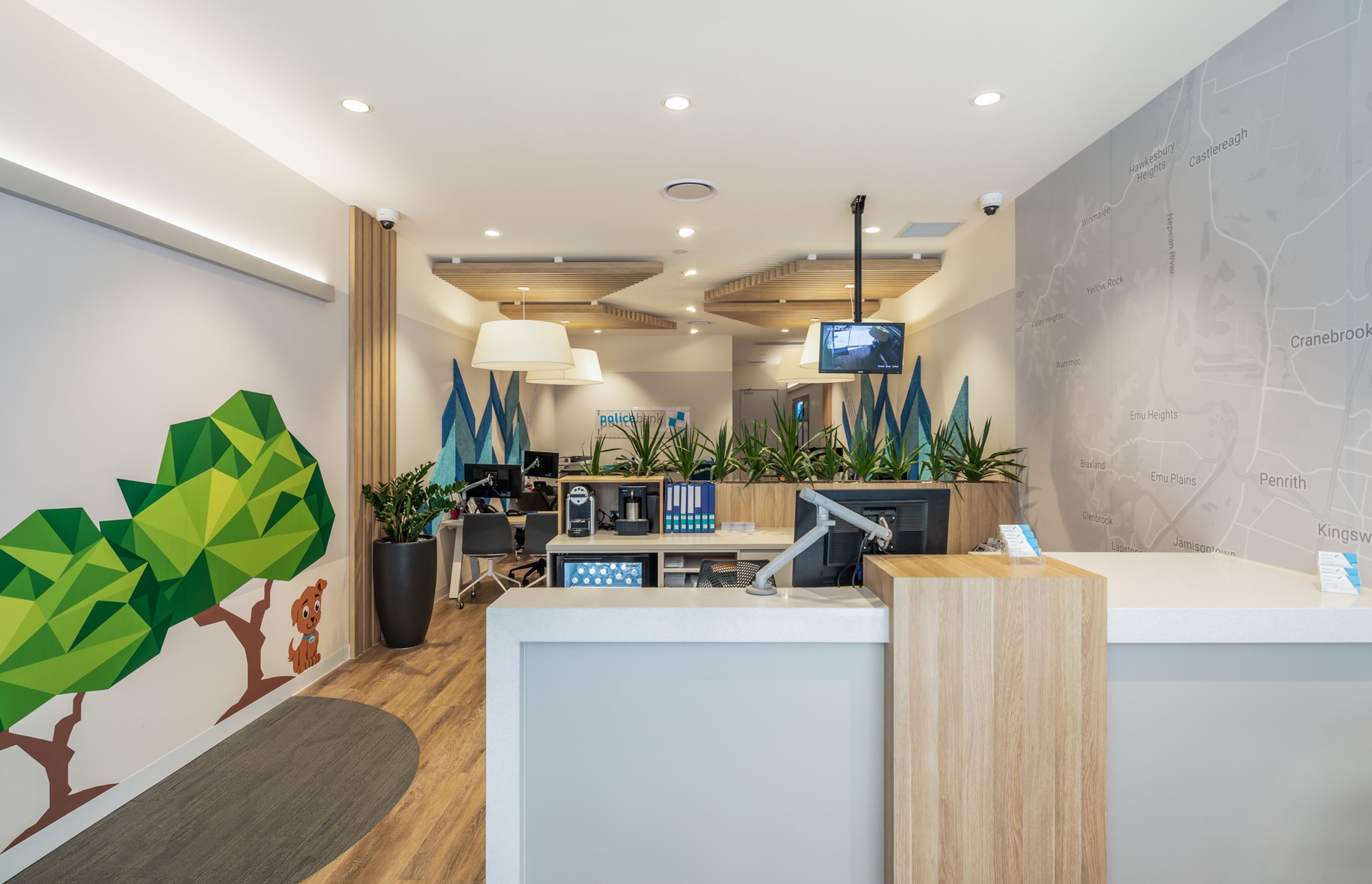 Police Bank Offices