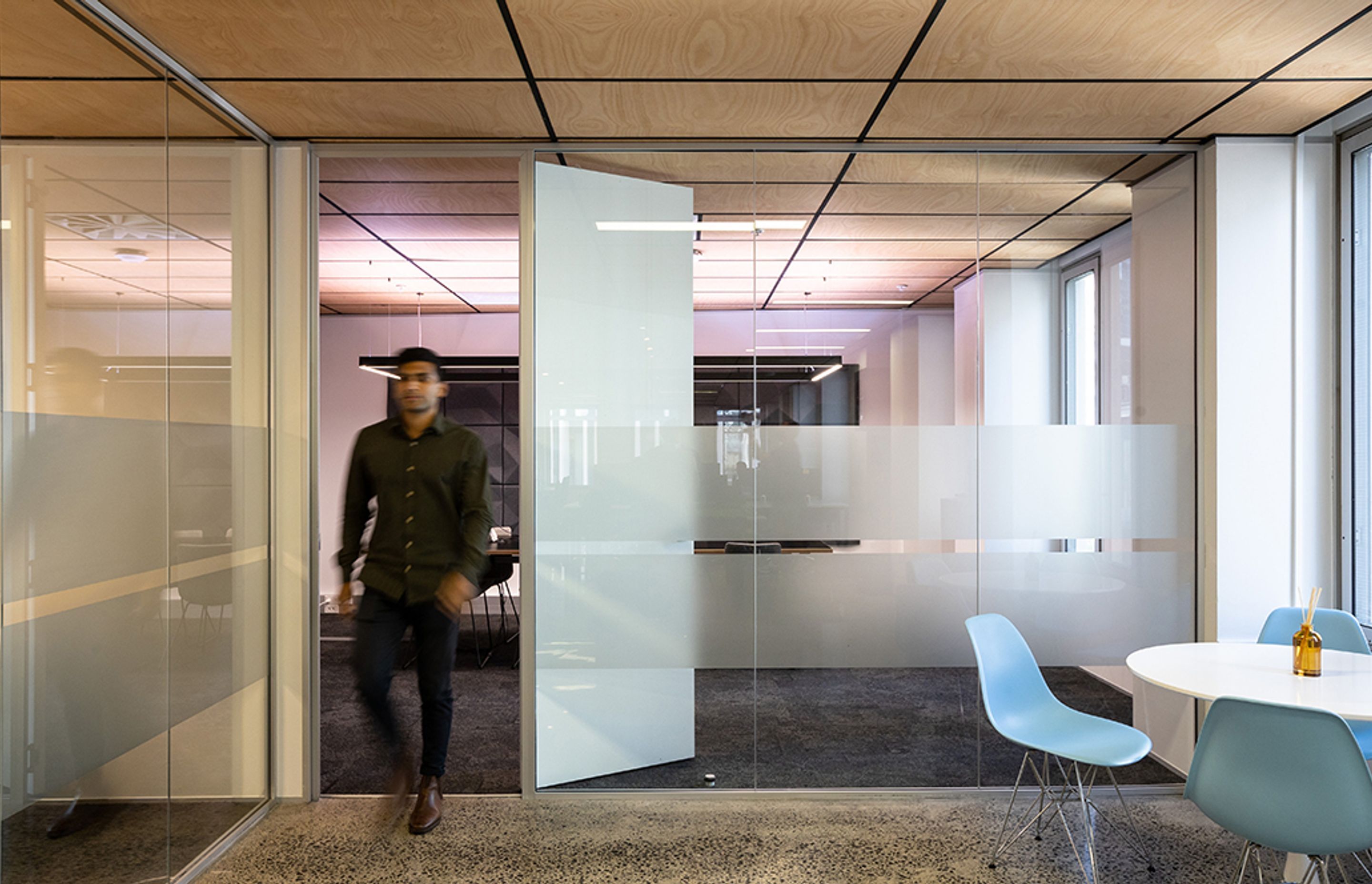 Reason: The look of timber. The acoustics of Cube™