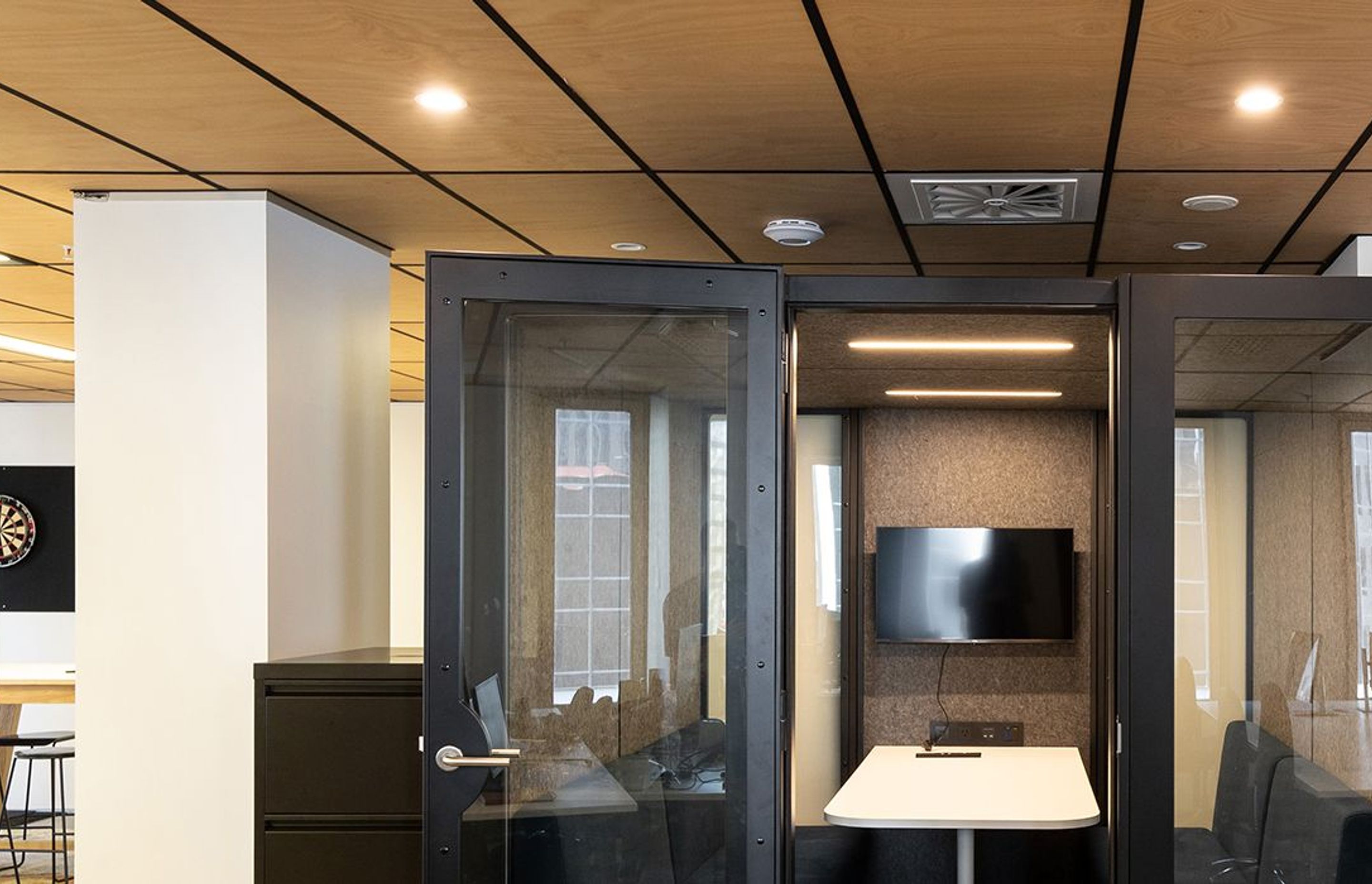Reason: The look of timber. The acoustics of Cube™