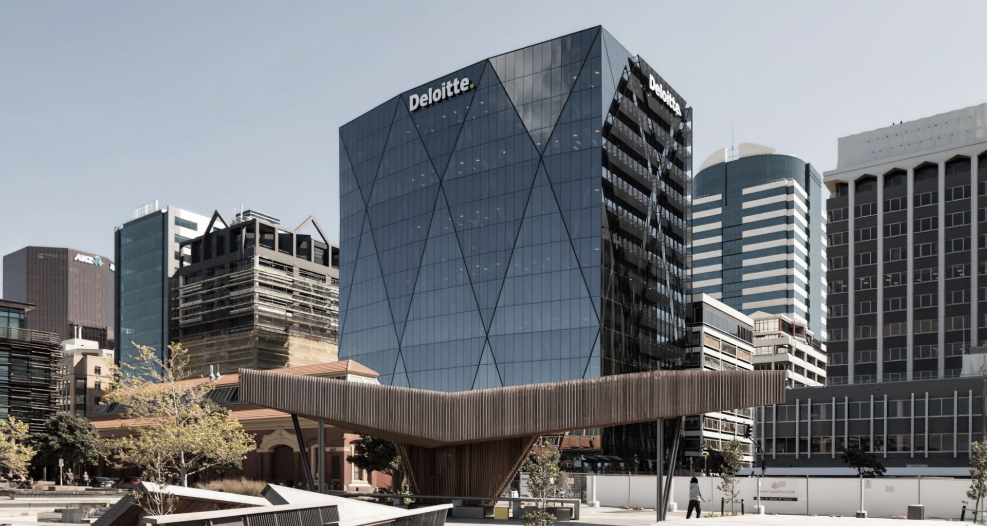 Deloitte, Wellington banner