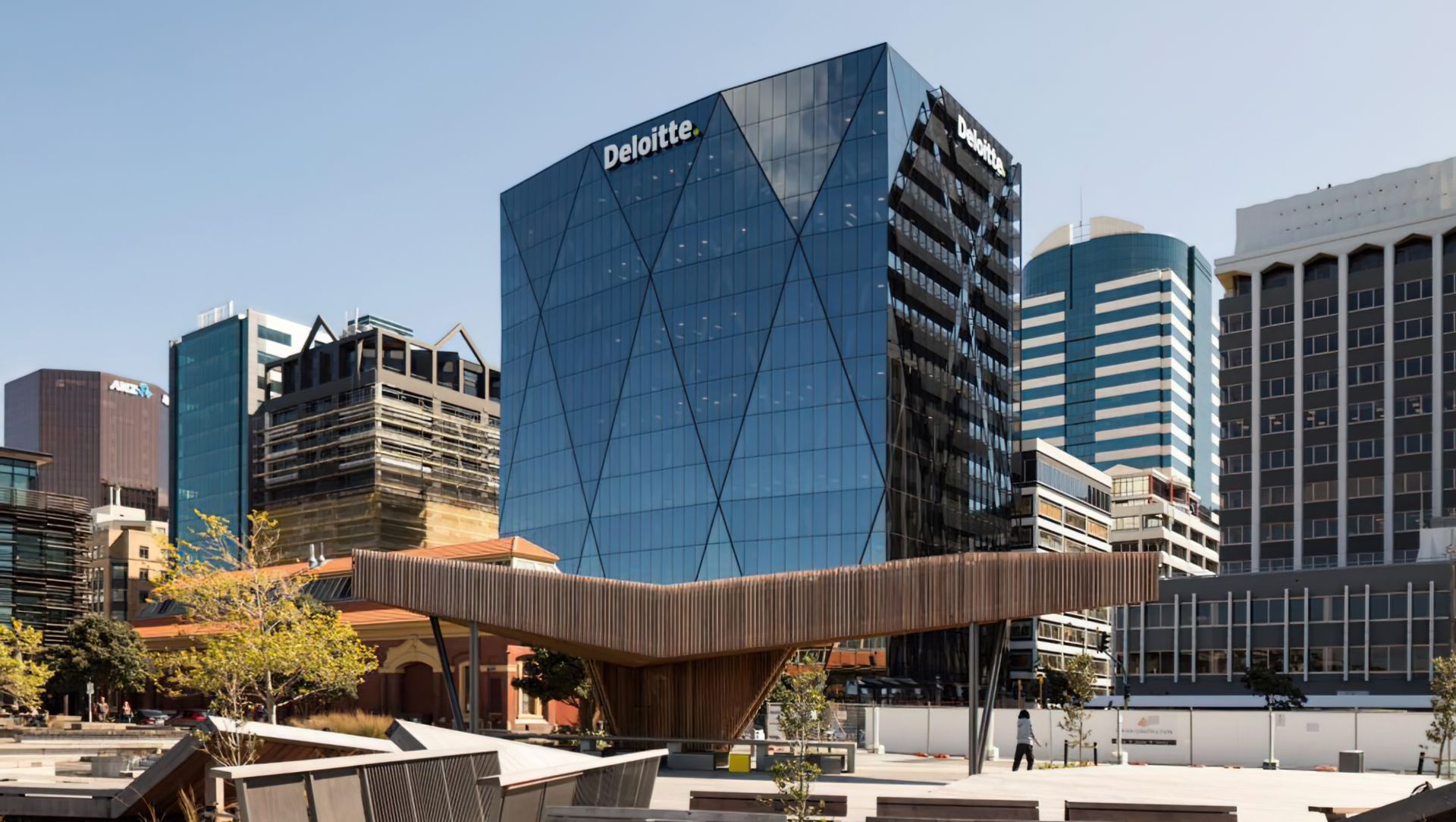 Deloitte, Wellington banner