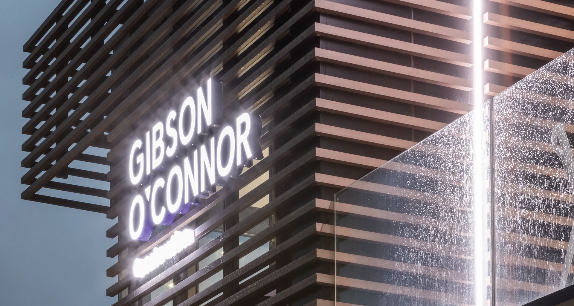 Gibson O'Connor Fitout banner