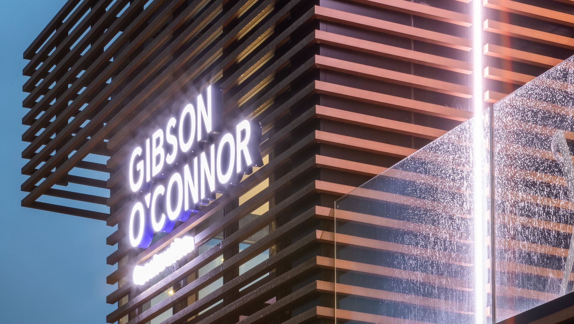 Gibson O'Connor Fitout banner