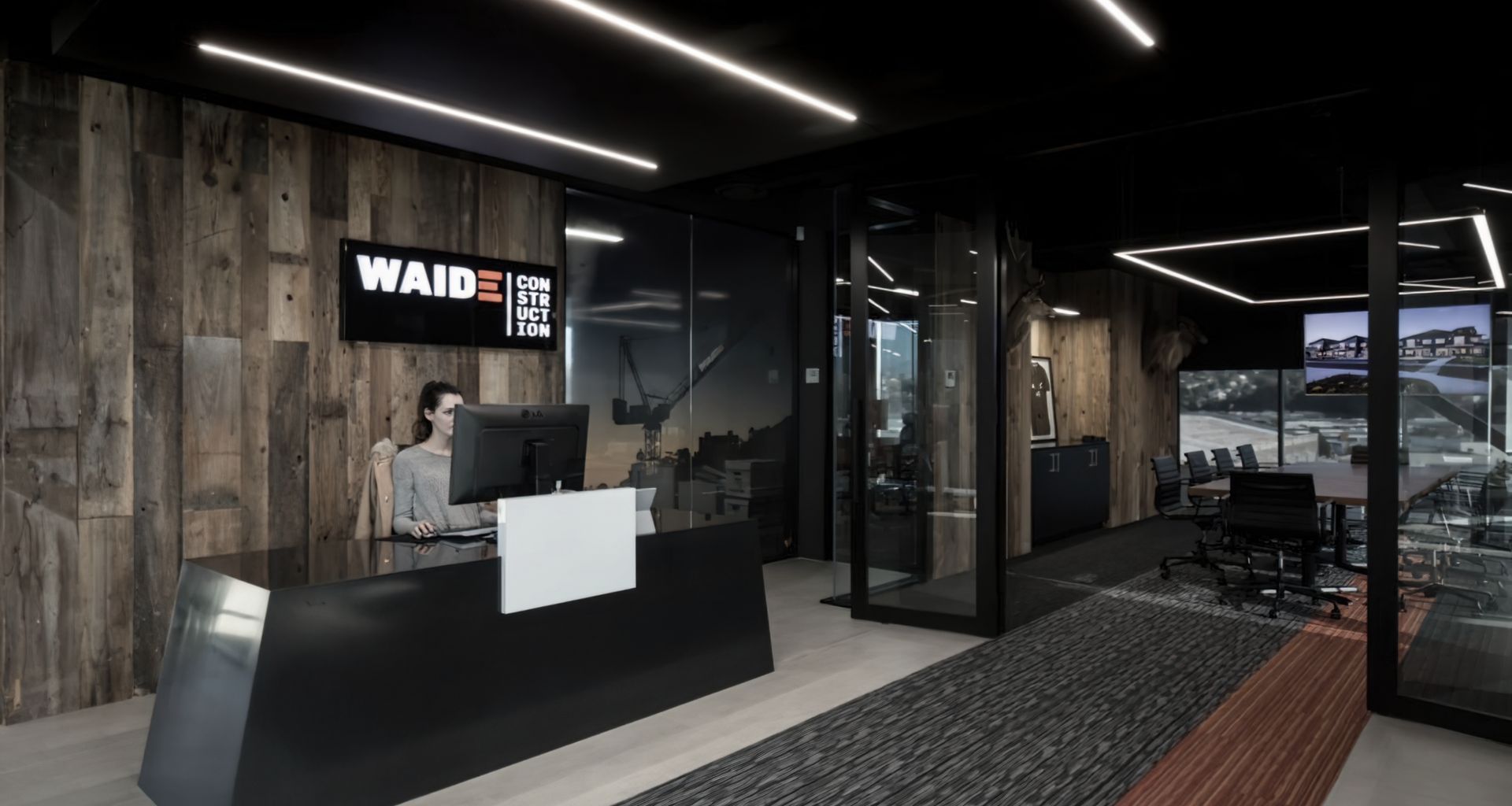 Waide Construction Offices banner