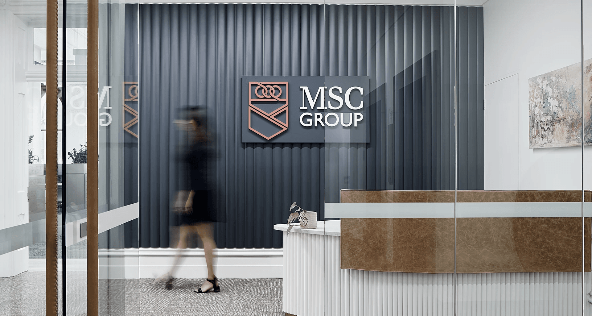 MSC Group - 395 Collins Street banner