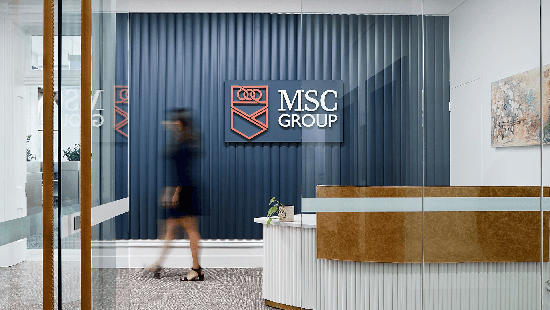 MSC Group - 395 Collins Street banner