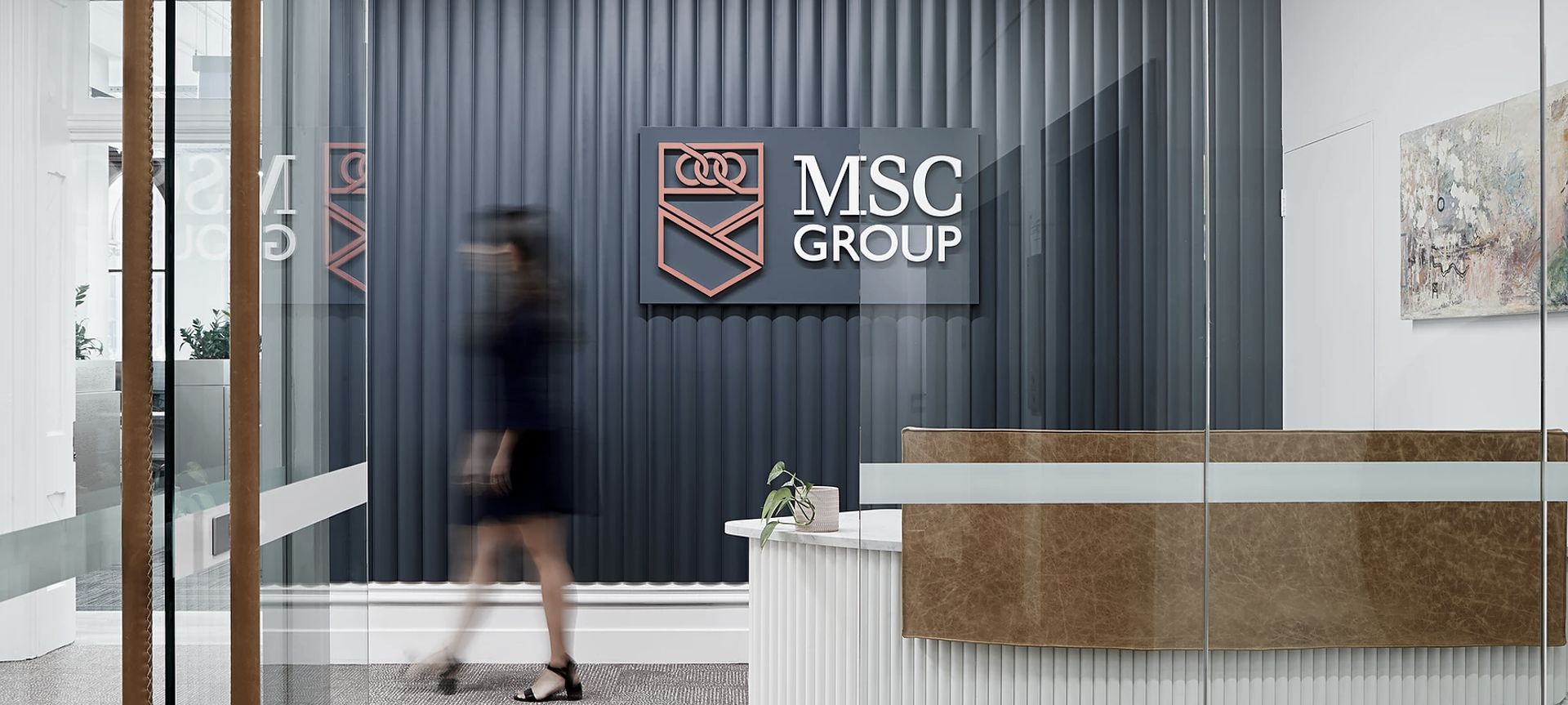 MSC Group - 395 Collins Street banner